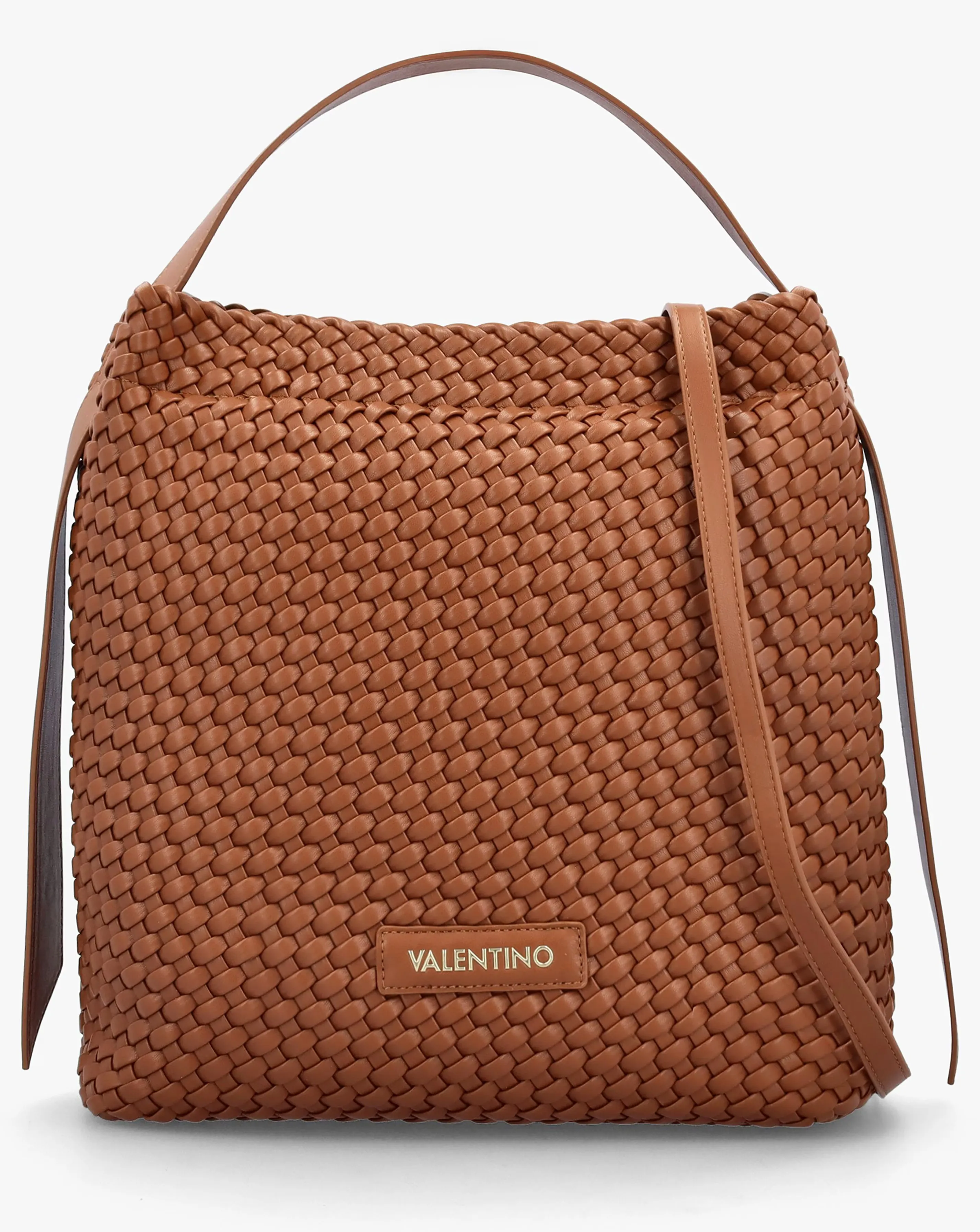 Valentino Bags Shantel Woven Tan Hobo Bag 1 Valentino Bags Shantel Woven Tan Hobo Bag