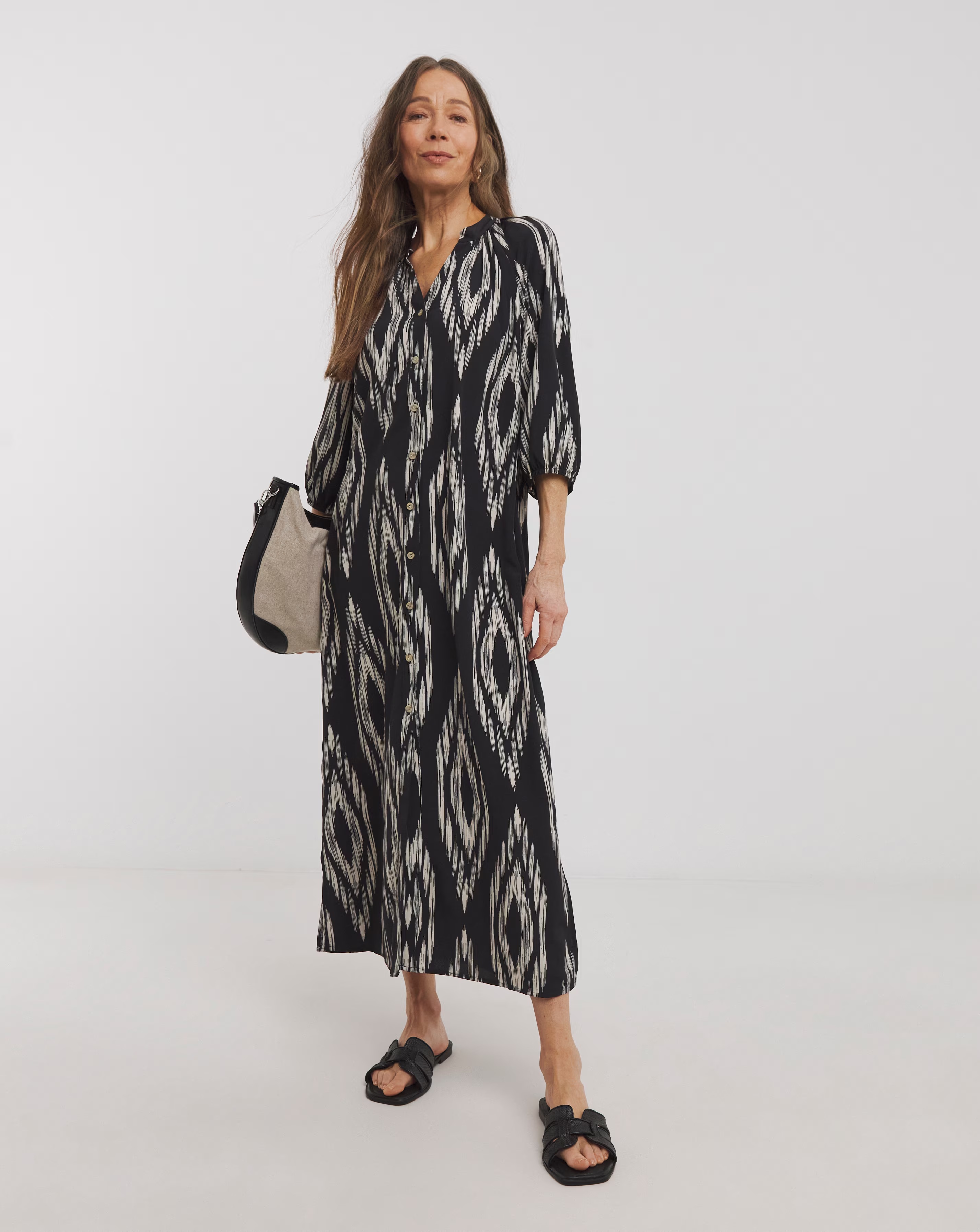 Printed Kaftan Dress 1 Printed Kaftan Dress