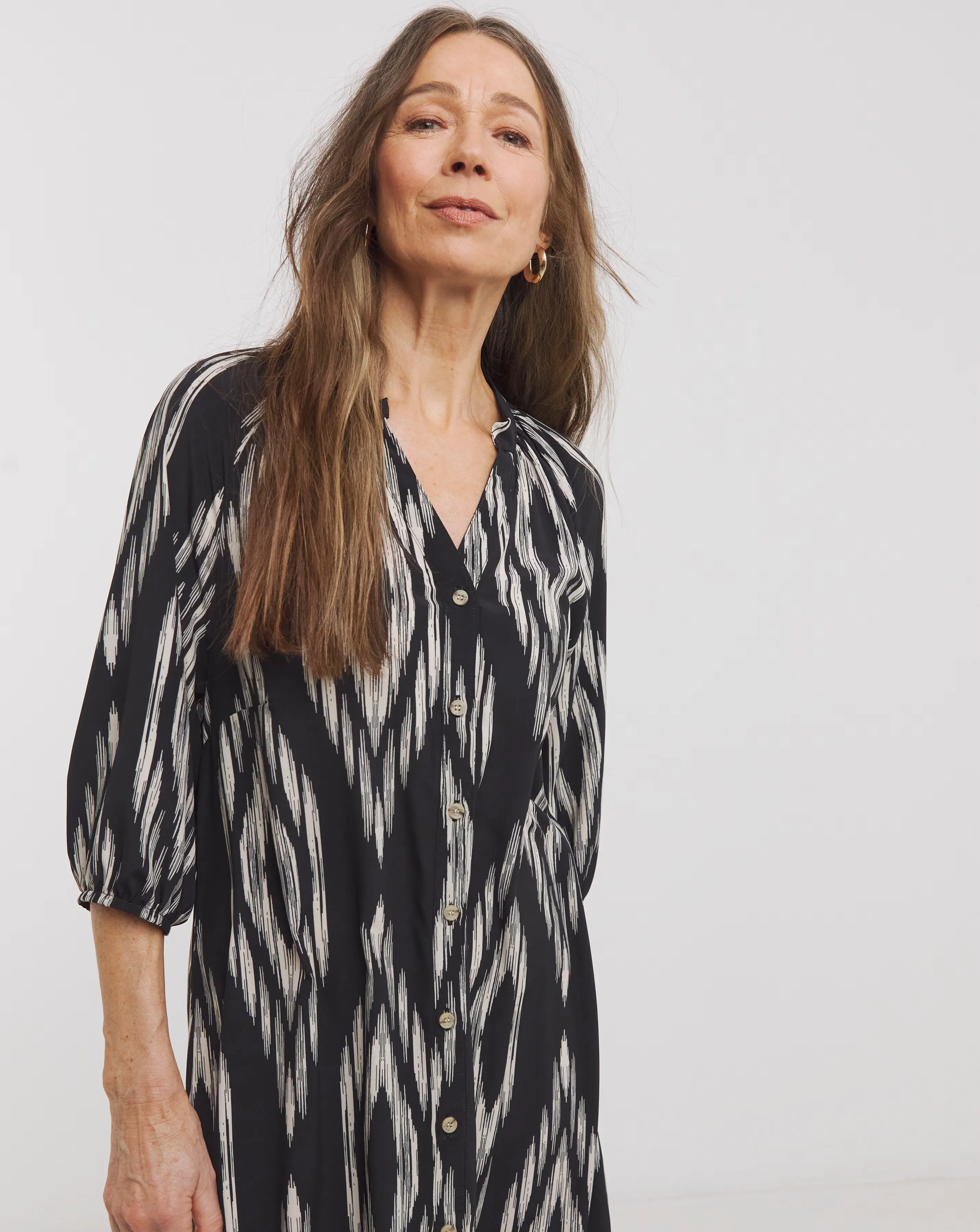 Printed Kaftan Dress 2 Printed Kaftan Dress