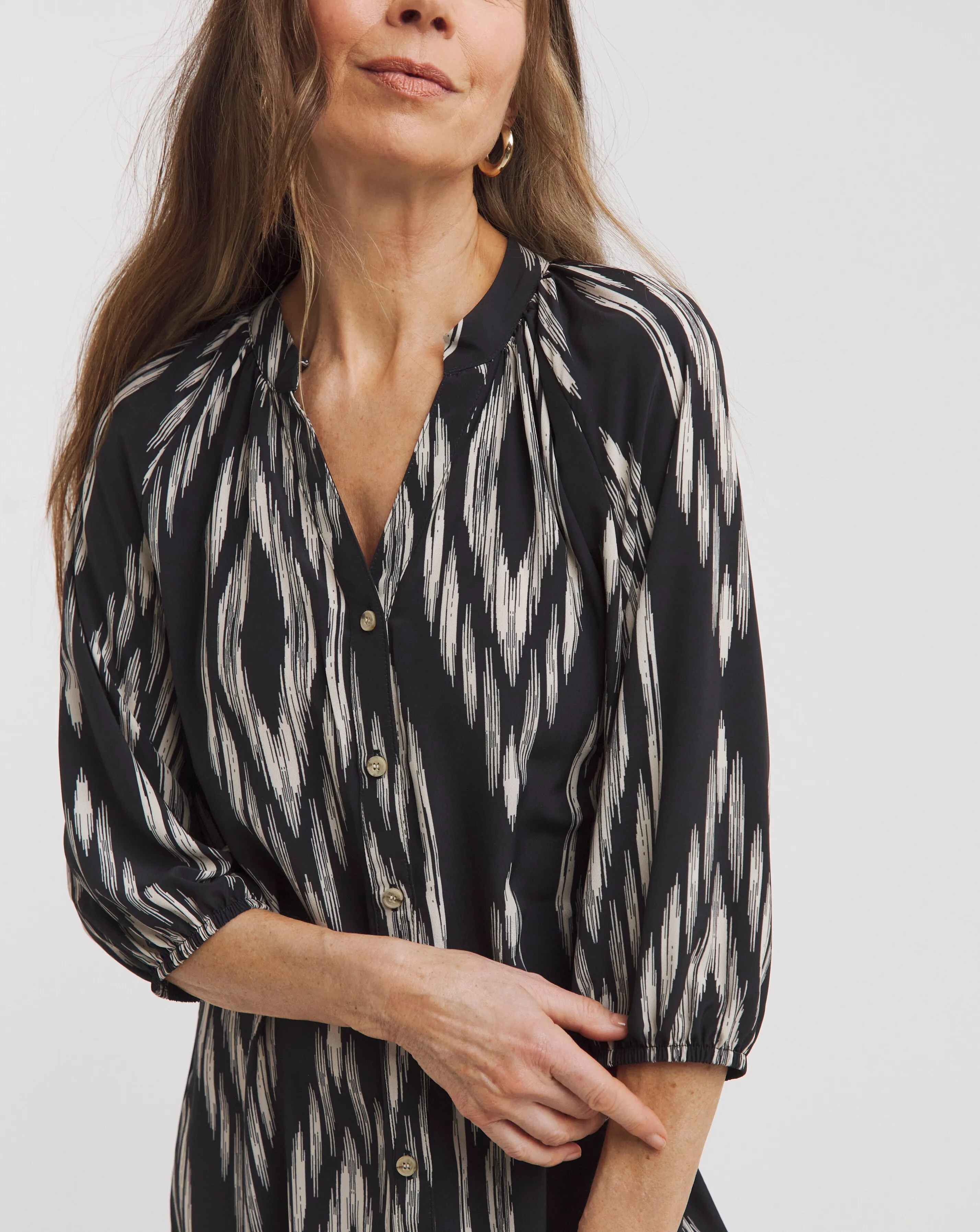Printed Kaftan Dress 3 Printed Kaftan Dress