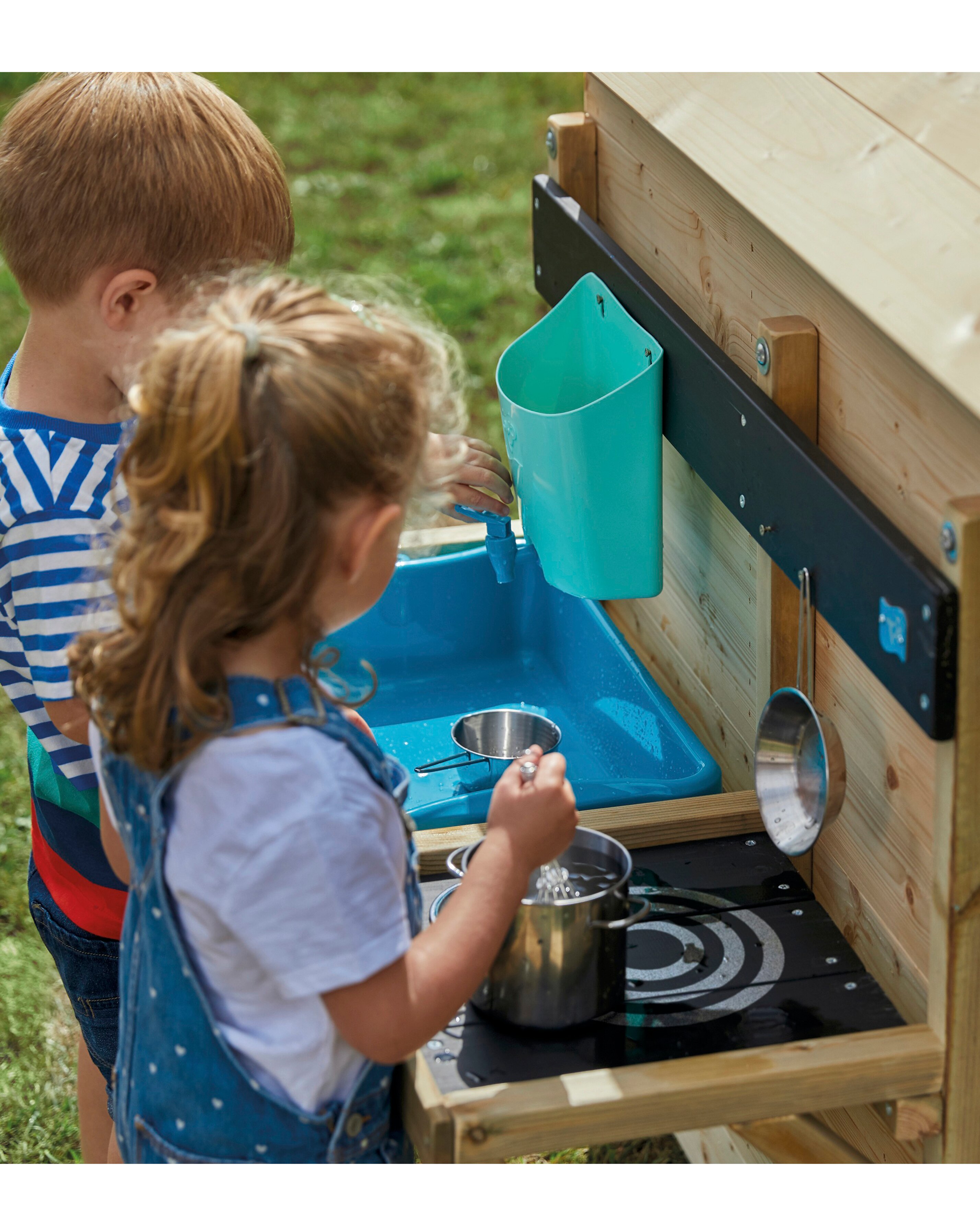 TP Deluxe Mud Kitchen Accessory to Playhouse 8 TP Deluxe Mud Kitchen Accessory to Playhouse