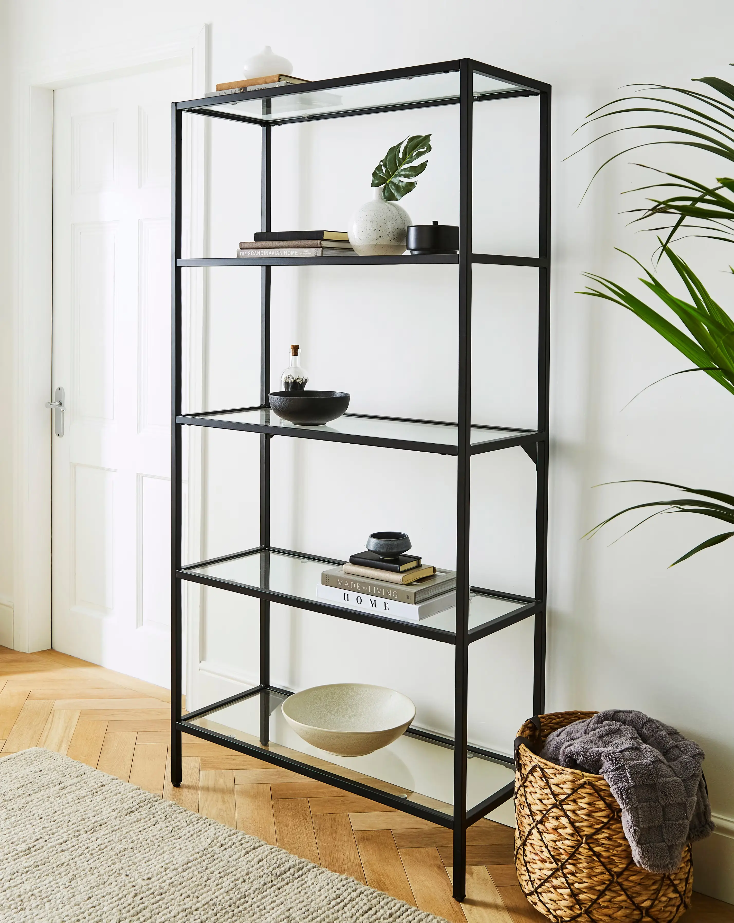 Regent Shelf Unit - Black 1 Regent Shelf Unit - Black
