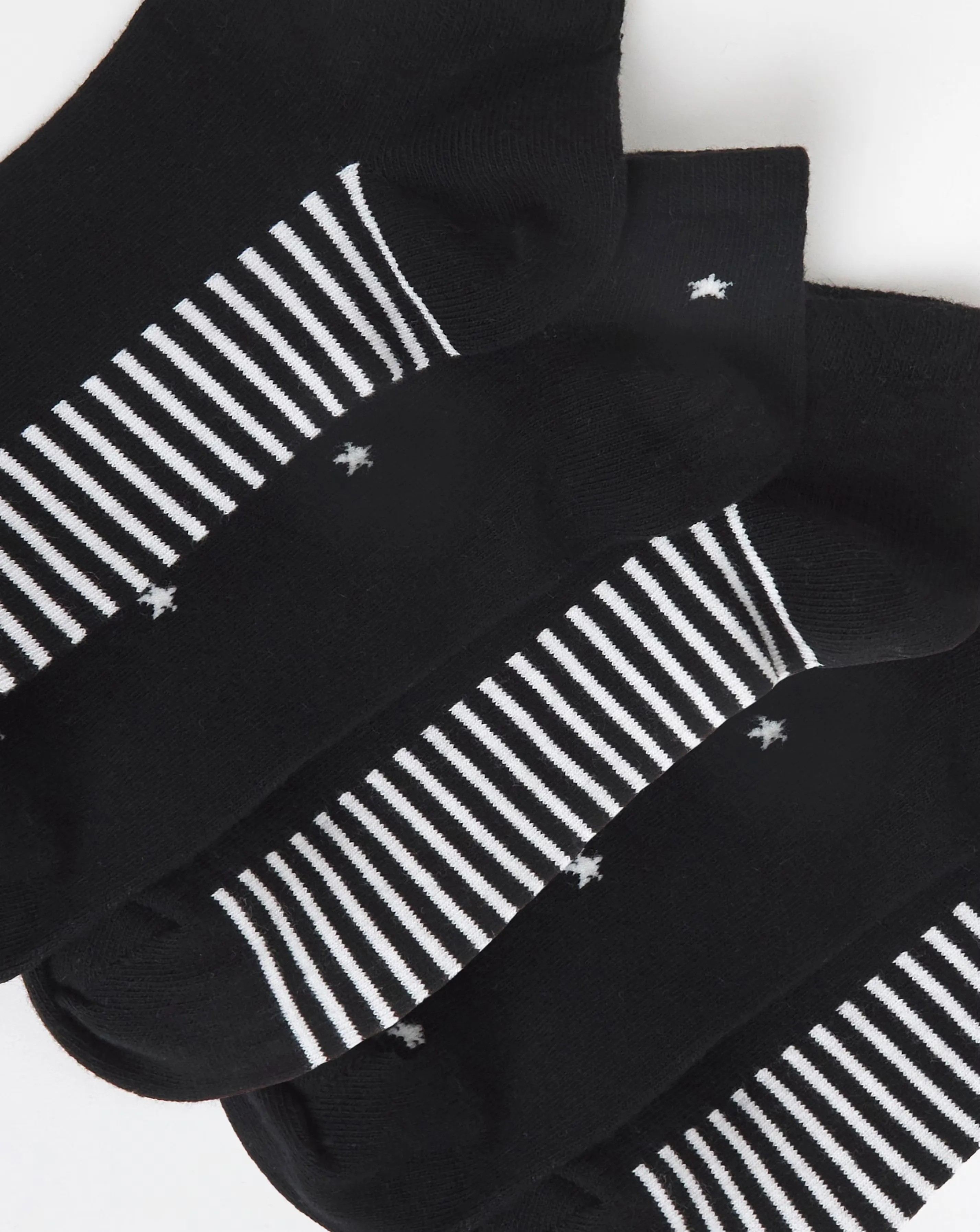 Pretty Secrets (5 Pair Pack) Trainer Liner Socks (Wide Fit) 2 Pretty Secrets (5 Pair Pack) Trainer Liner Socks (Wide Fit)