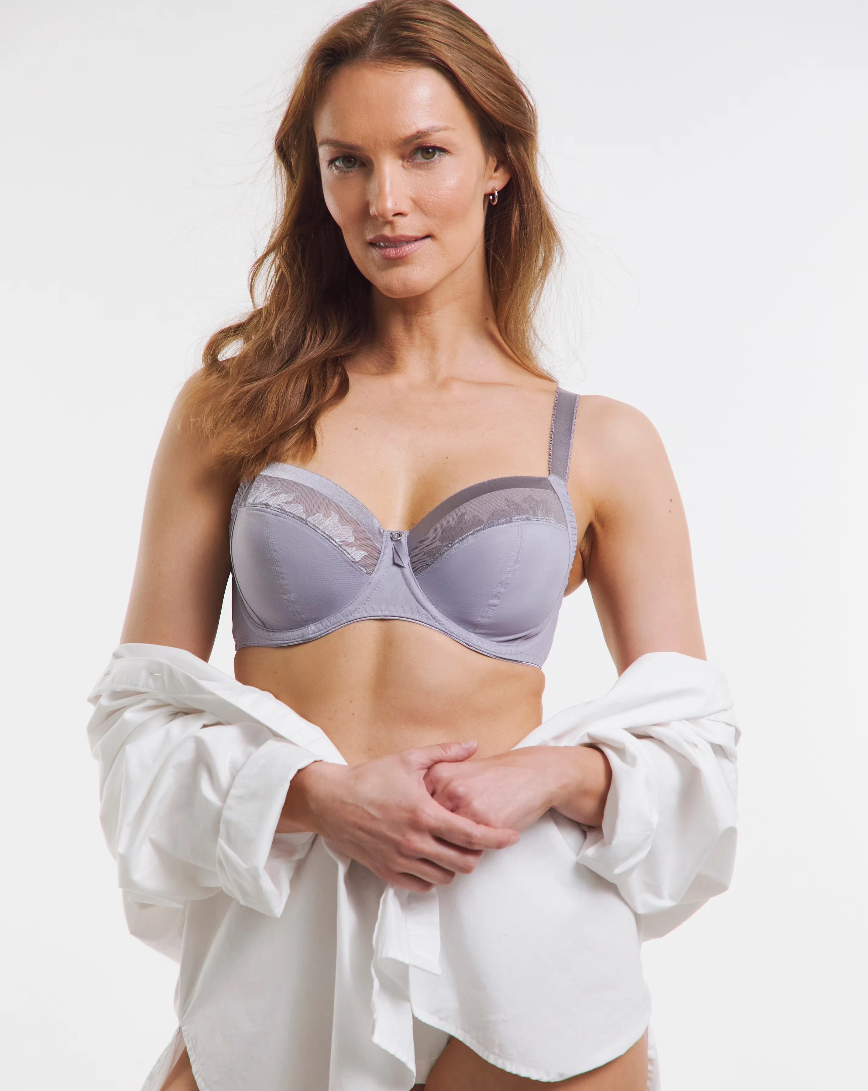 Fantasie Illusion Full Cup Wired Bra Silver 1 Fantasie Illusion Full Cup Wired Bra Silver