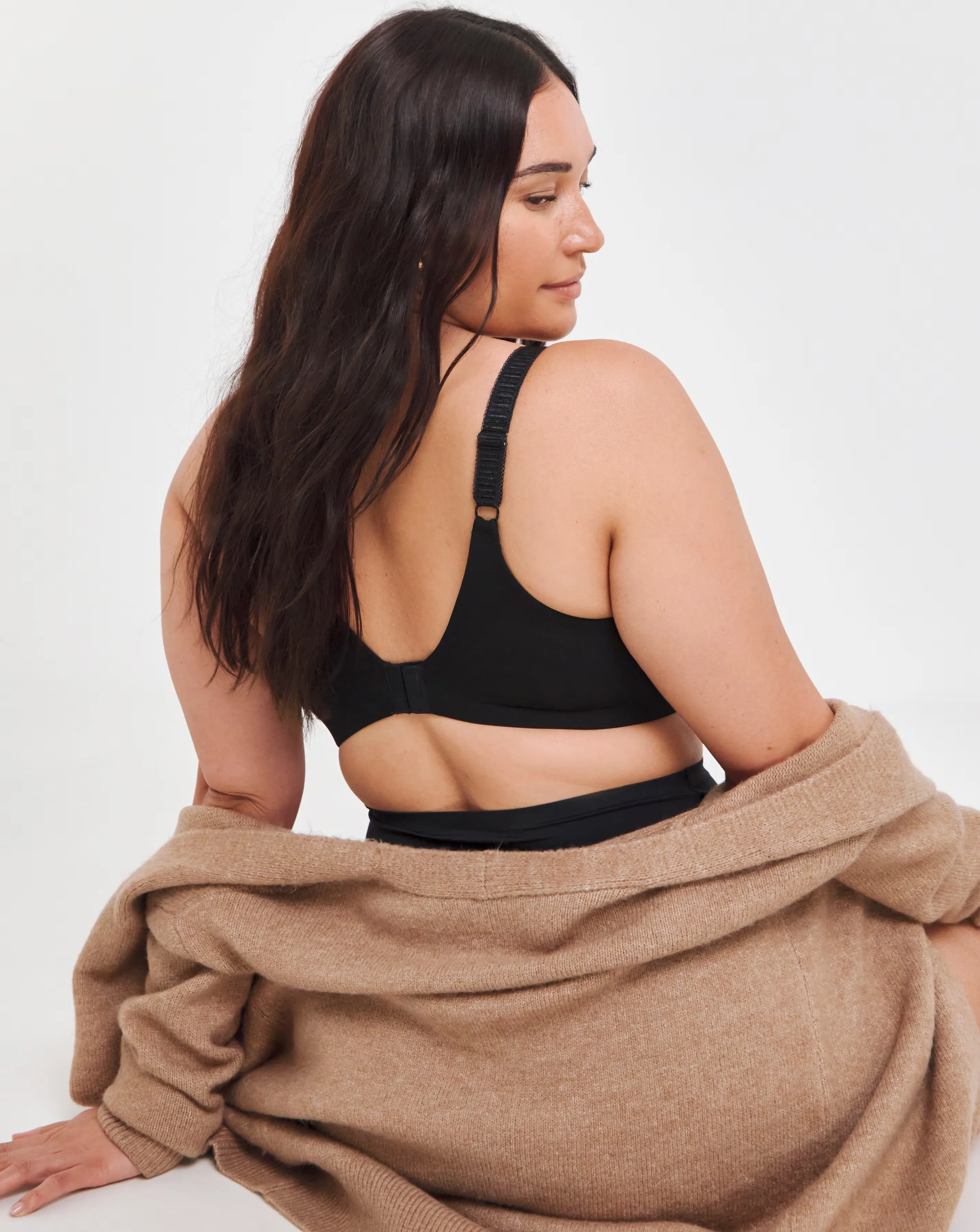 Elomi Cate Allure Full Cup Wired Bra Black 2 Elomi Cate Allure Full Cup Wired Bra Black