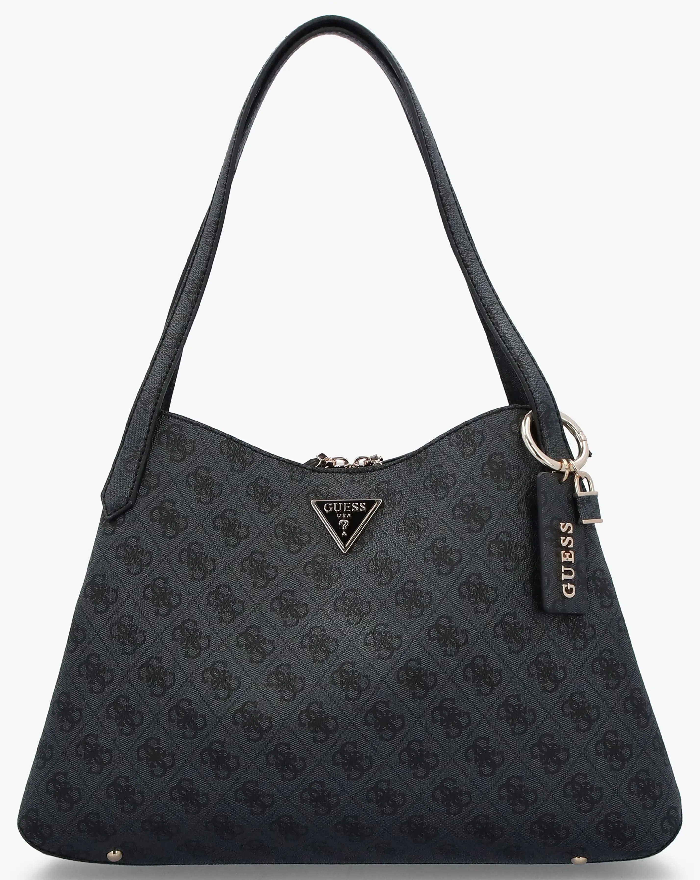 Guess Sora Girlfriend Coal Logo Carryall Shoulder Bag 1 Guess Sora Girlfriend Coal Logo Carryall Shoulder Bag