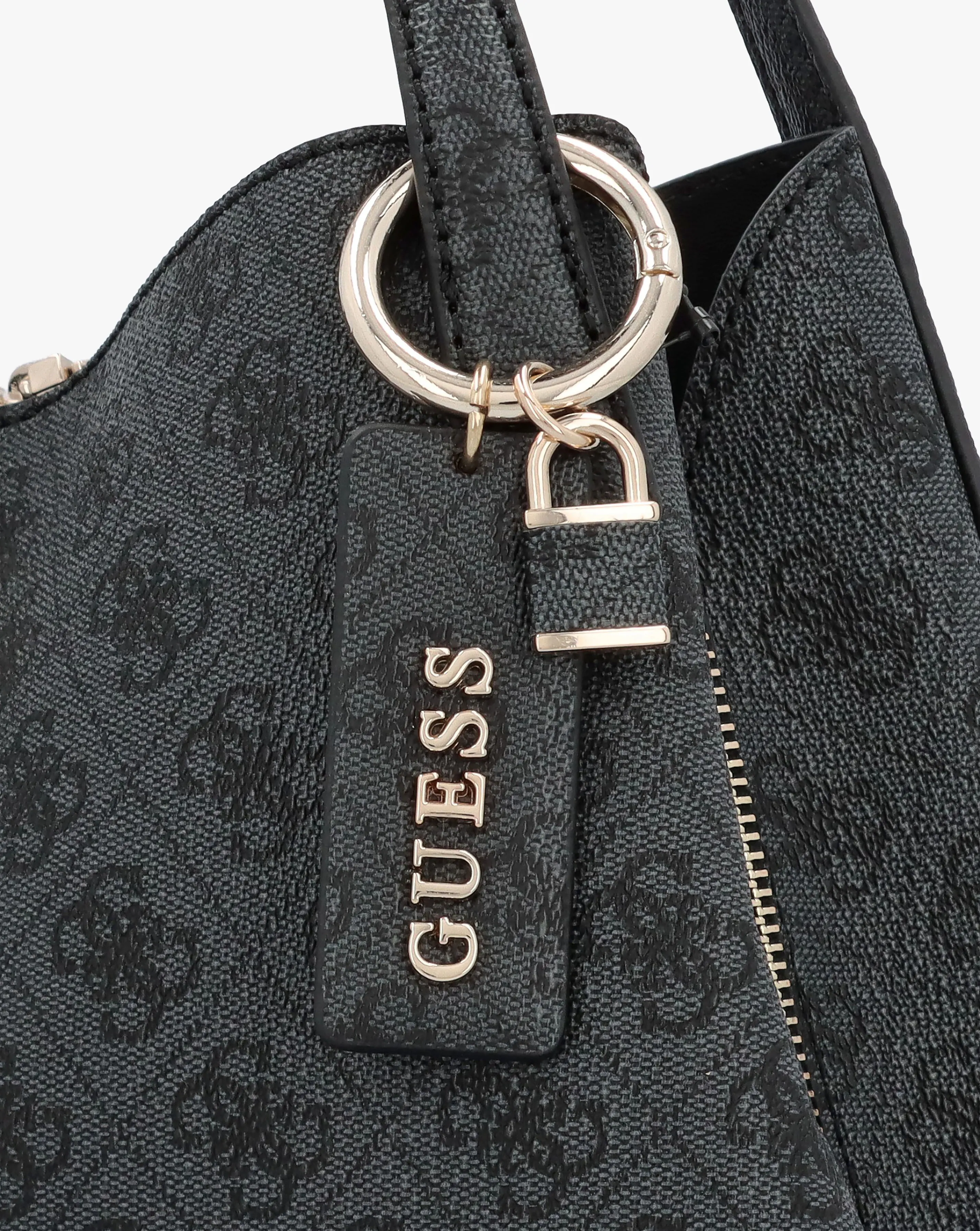 Guess Sora Girlfriend Coal Logo Carryall Shoulder Bag 4 Guess Sora Girlfriend Coal Logo Carryall Shoulder Bag