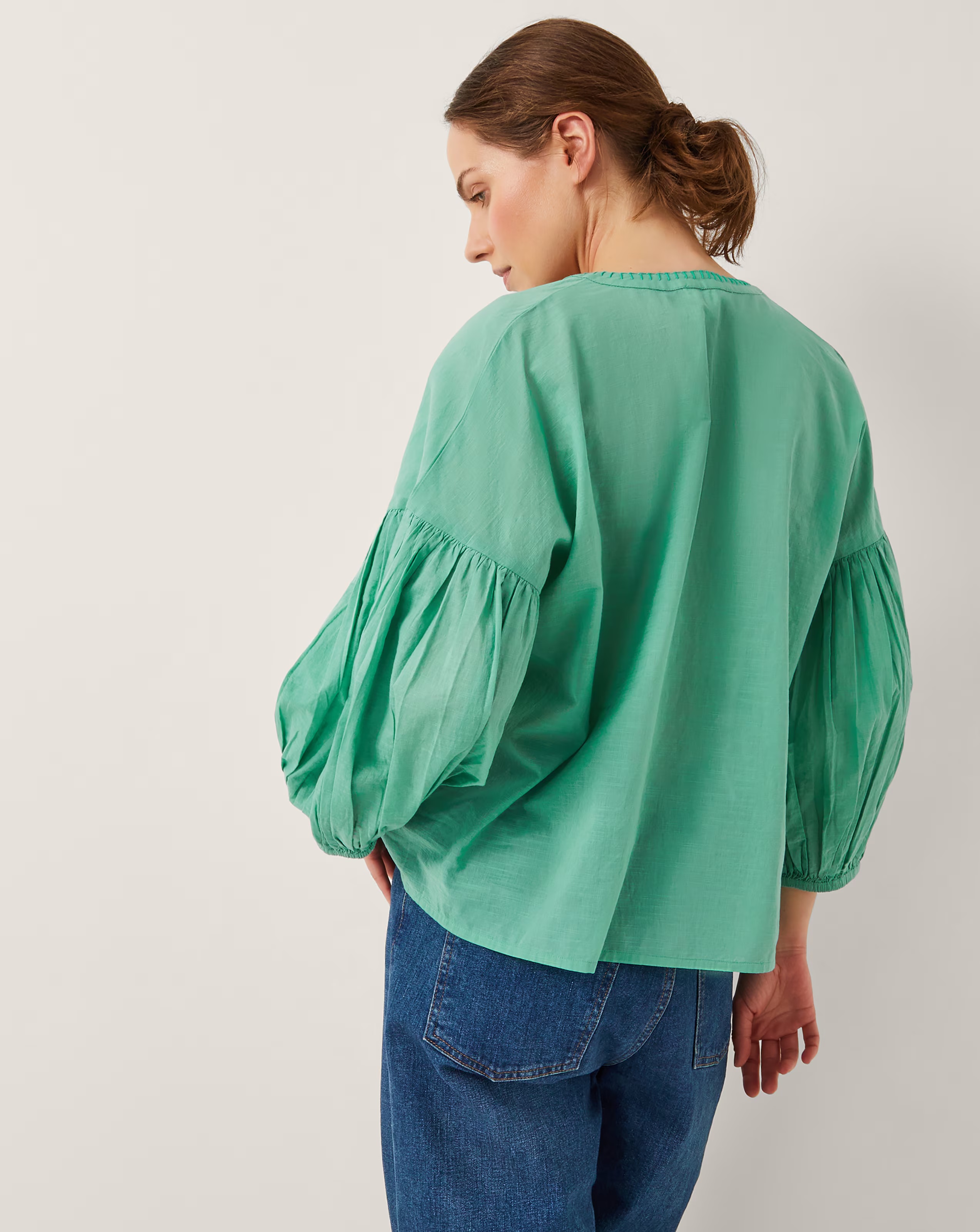 Monsoon Milly Slouchy Embroidered Blouse 2 Monsoon Milly Slouchy Embroidered Blouse