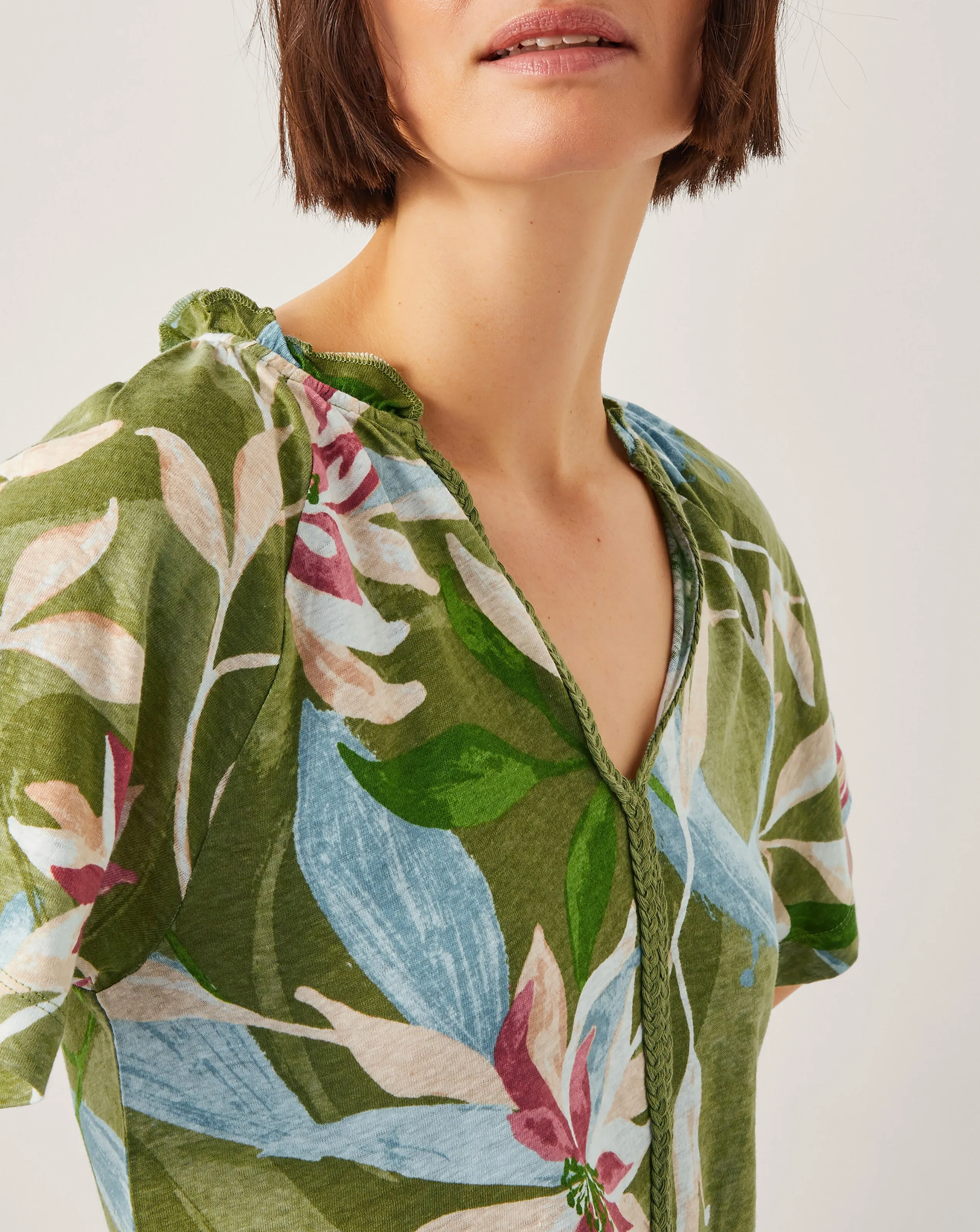 Monsoon Piper Floral Linen-Blend Top 4 Monsoon Piper Floral Linen-Blend Top