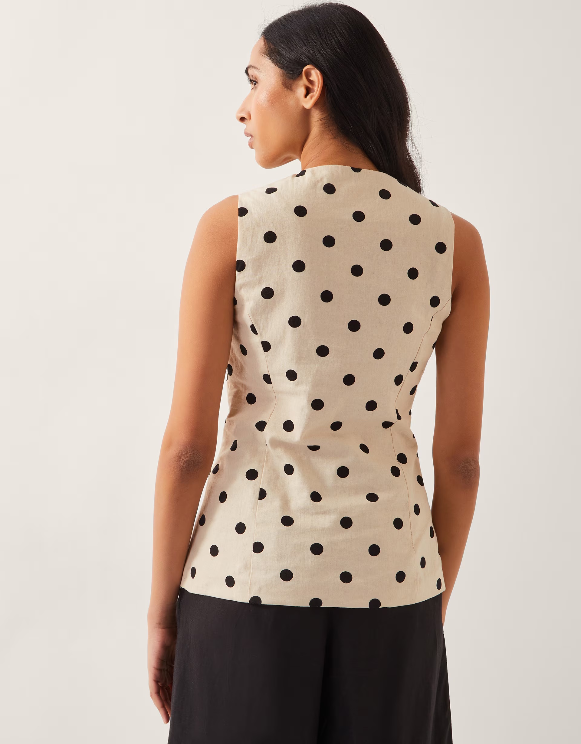 Monsoon Isabel Polka Dot Waistcoat 3 Monsoon Isabel Polka Dot Waistcoat