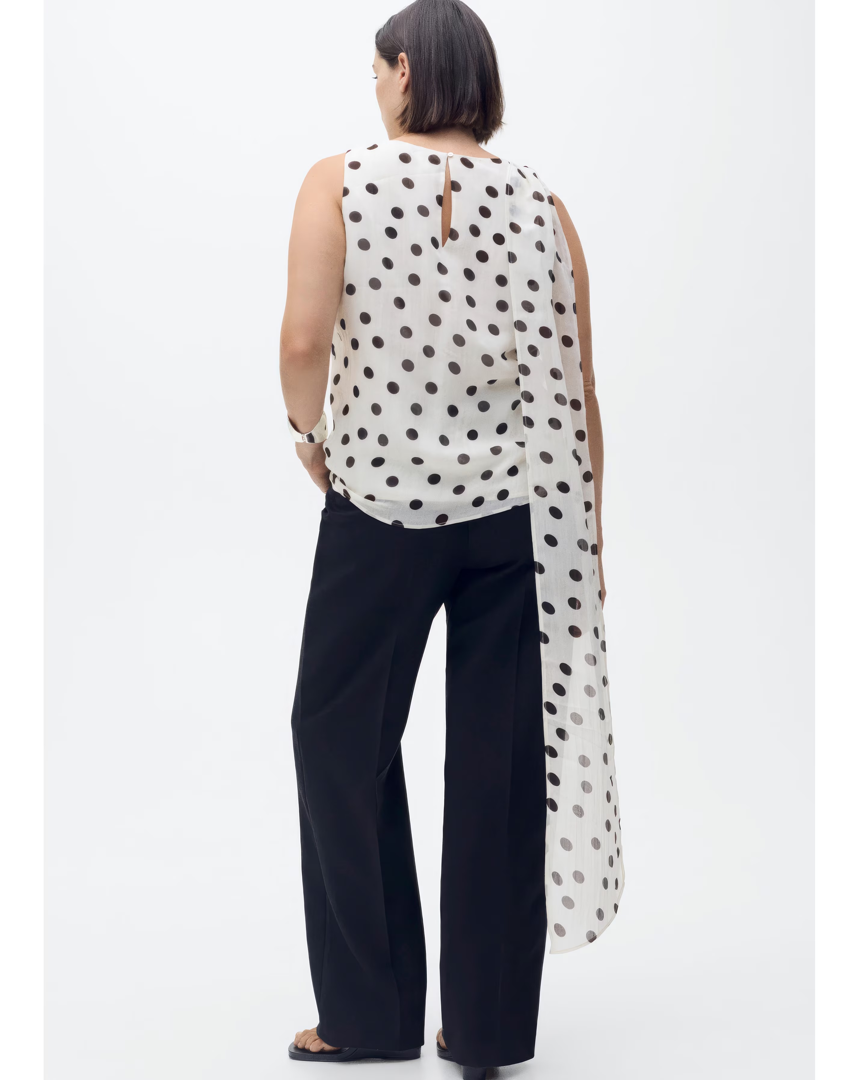 Mango Polka-Dot Blouse 4 Mango Polka-Dot Blouse
