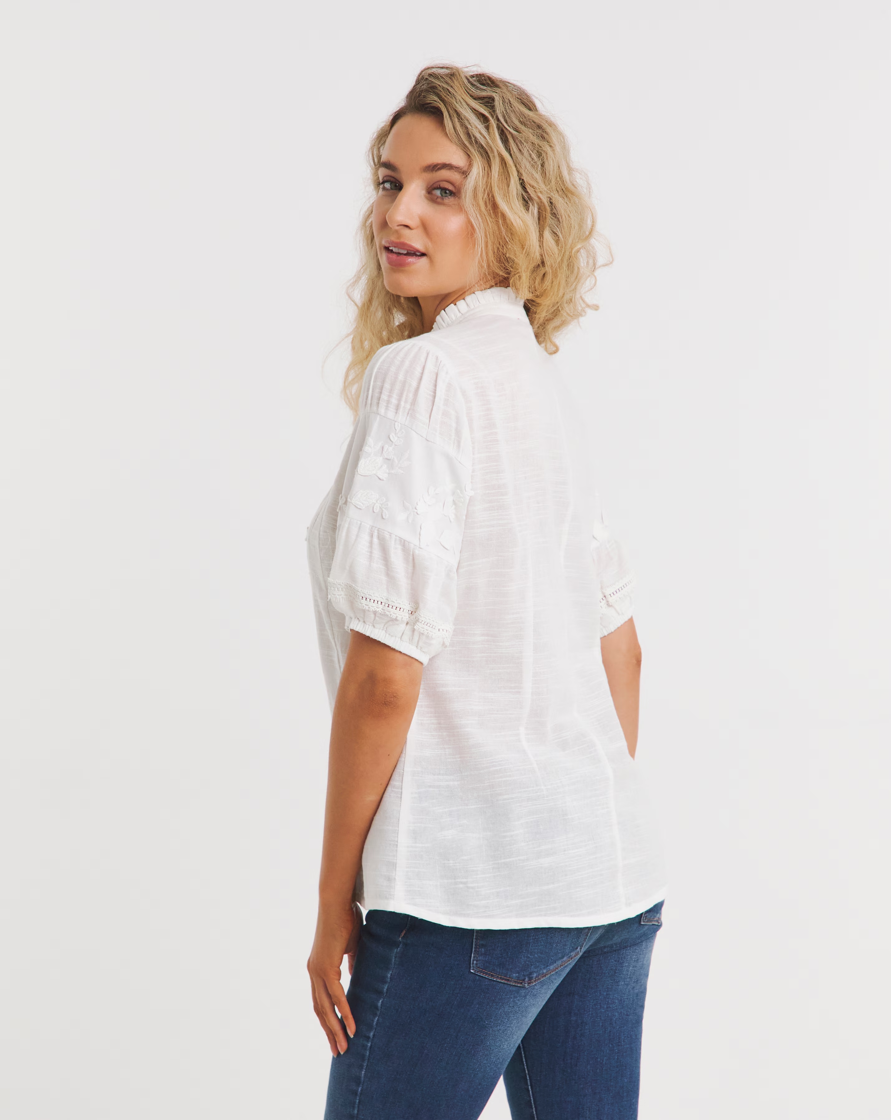 Joe Browns Patsy Embroidered Blouse 3 Joe Browns Patsy Embroidered Blouse