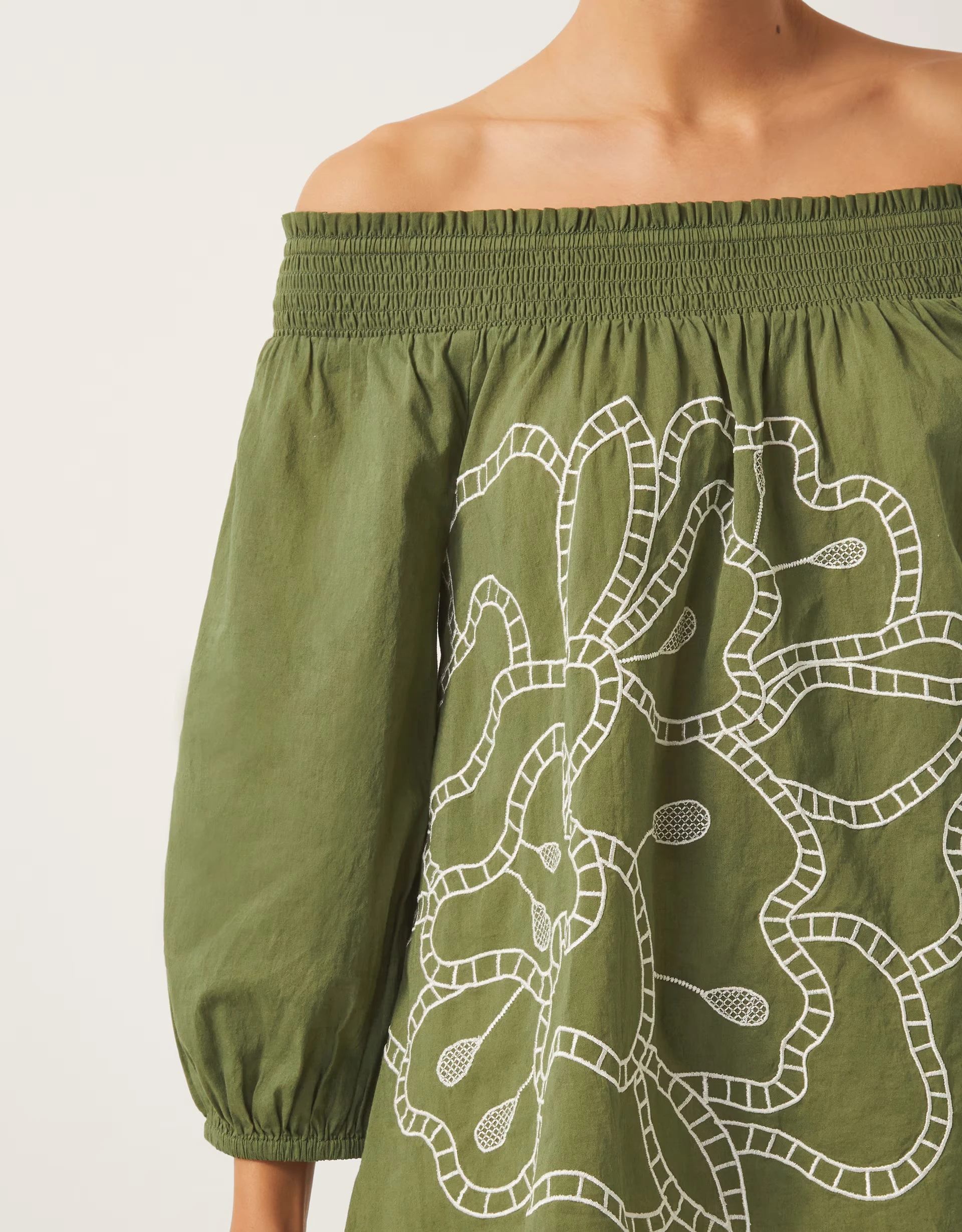 Monsoon Julie Embroidered Bardot Top 4 Monsoon Julie Embroidered Bardot Top