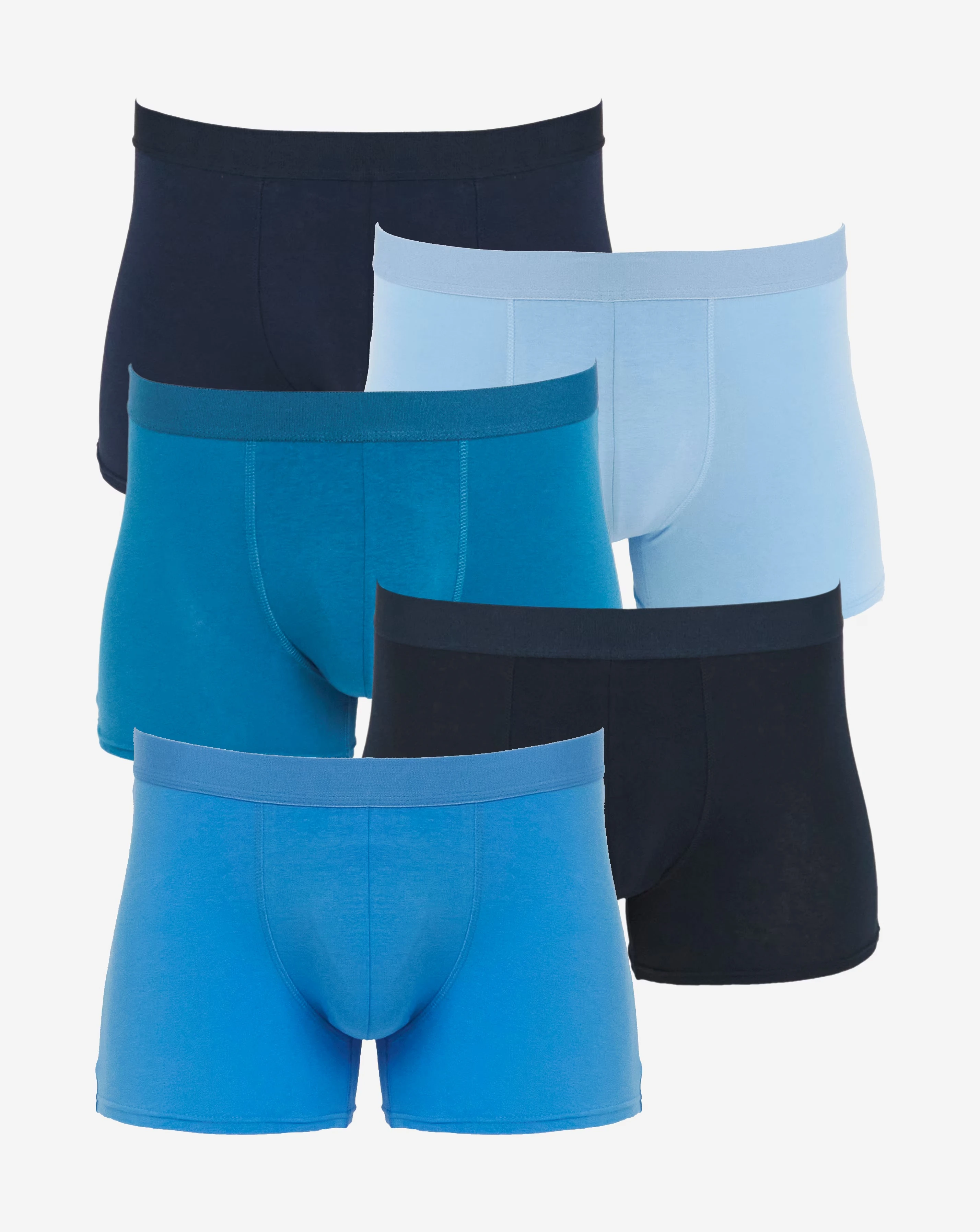 5 Pack Blue Hipsters