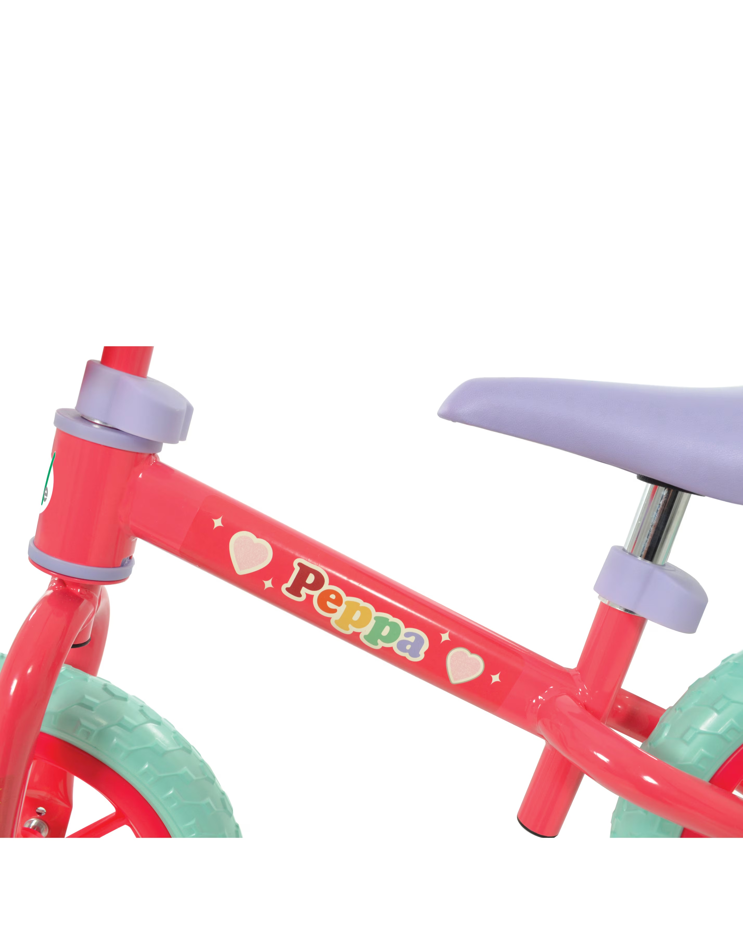 Peppa Pig 12 Inch Balance Bike with Light Up Wheels 10 Peppa Pig 12 Inch Balance Bike with Light Up Wheels