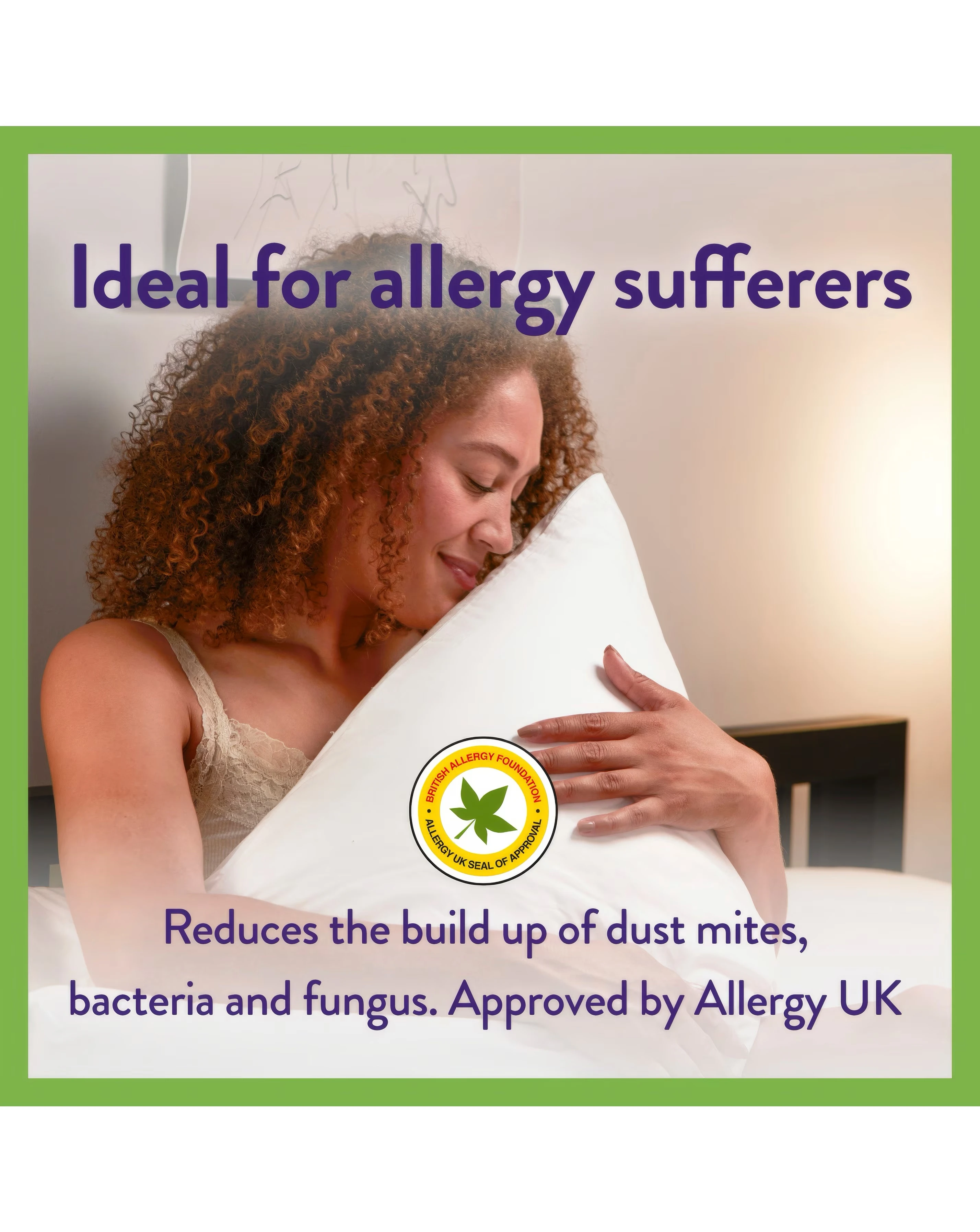 Slumberdown Anti Allergy Medium Support 4 Pack Pillows 8 Slumberdown Anti Allergy Medium Support 4 Pack Pillows