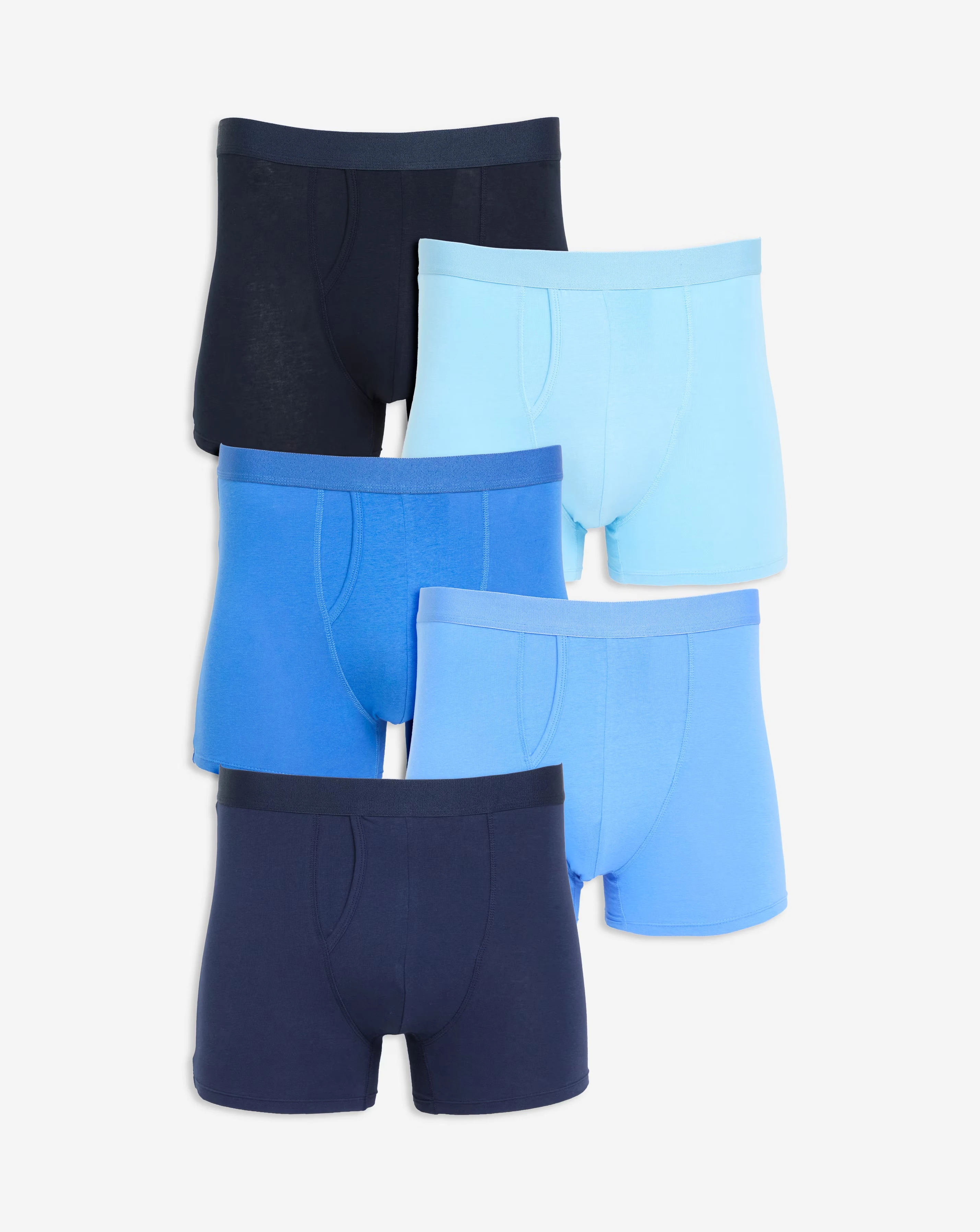 5 Pack Blue A Fronts