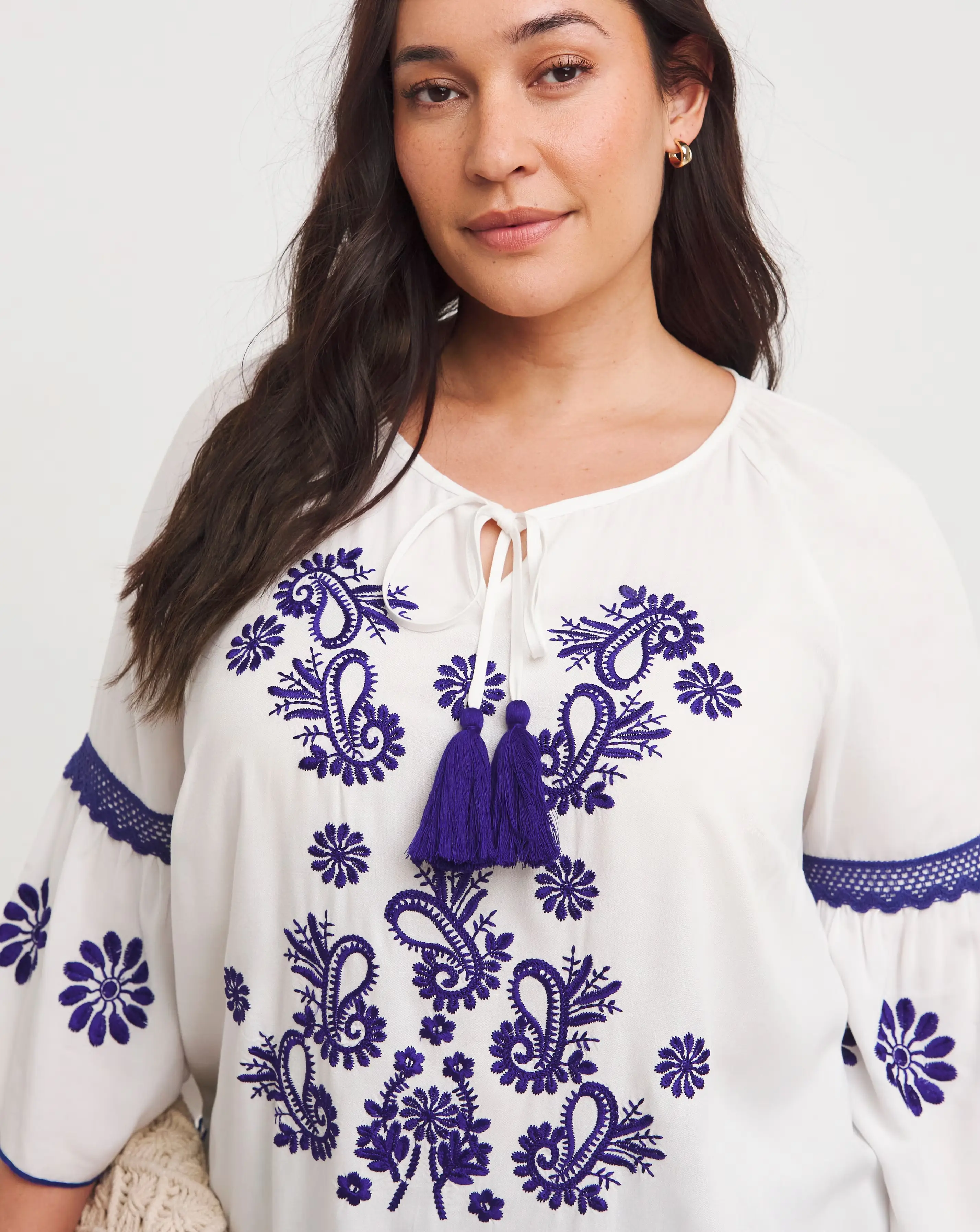 Joe Browns Santorini Embroidered Boho Tunic 3 Joe Browns Santorini Embroidered Boho Tunic