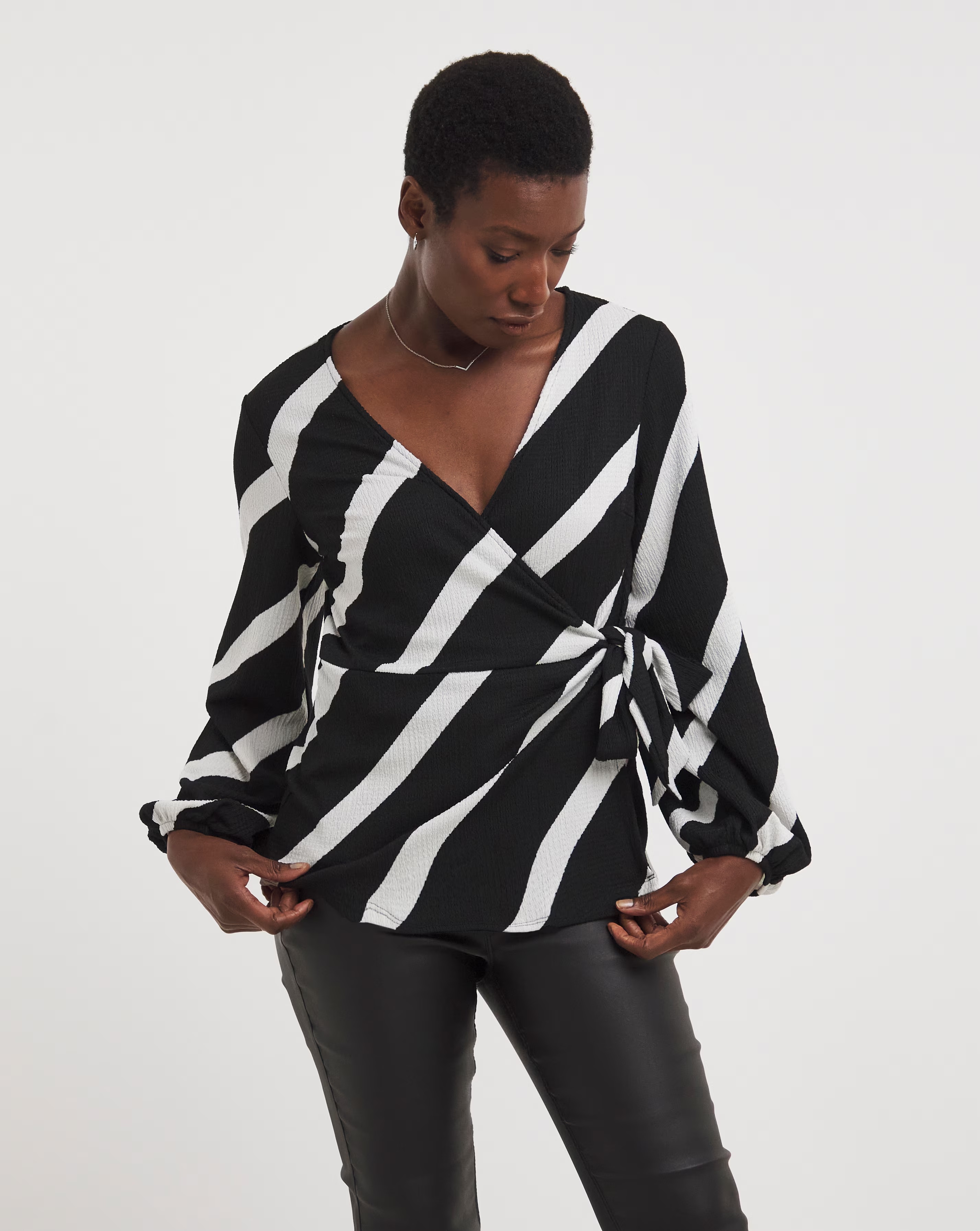 Crinkle Wrap Top 1 Crinkle Wrap Top