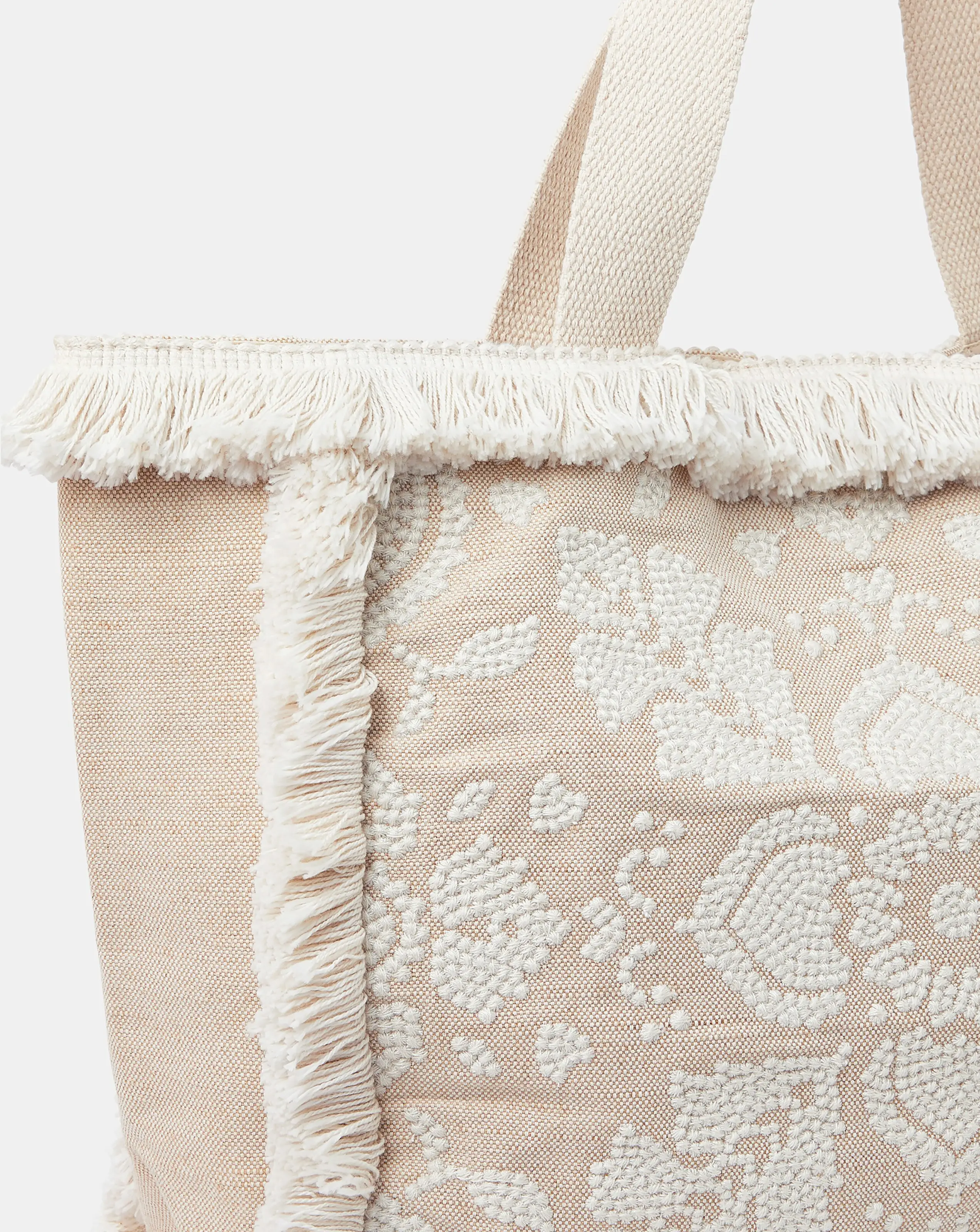 Accessorize Embroidered Fringe Tote Bag 4 Accessorize Embroidered Fringe Tote Bag