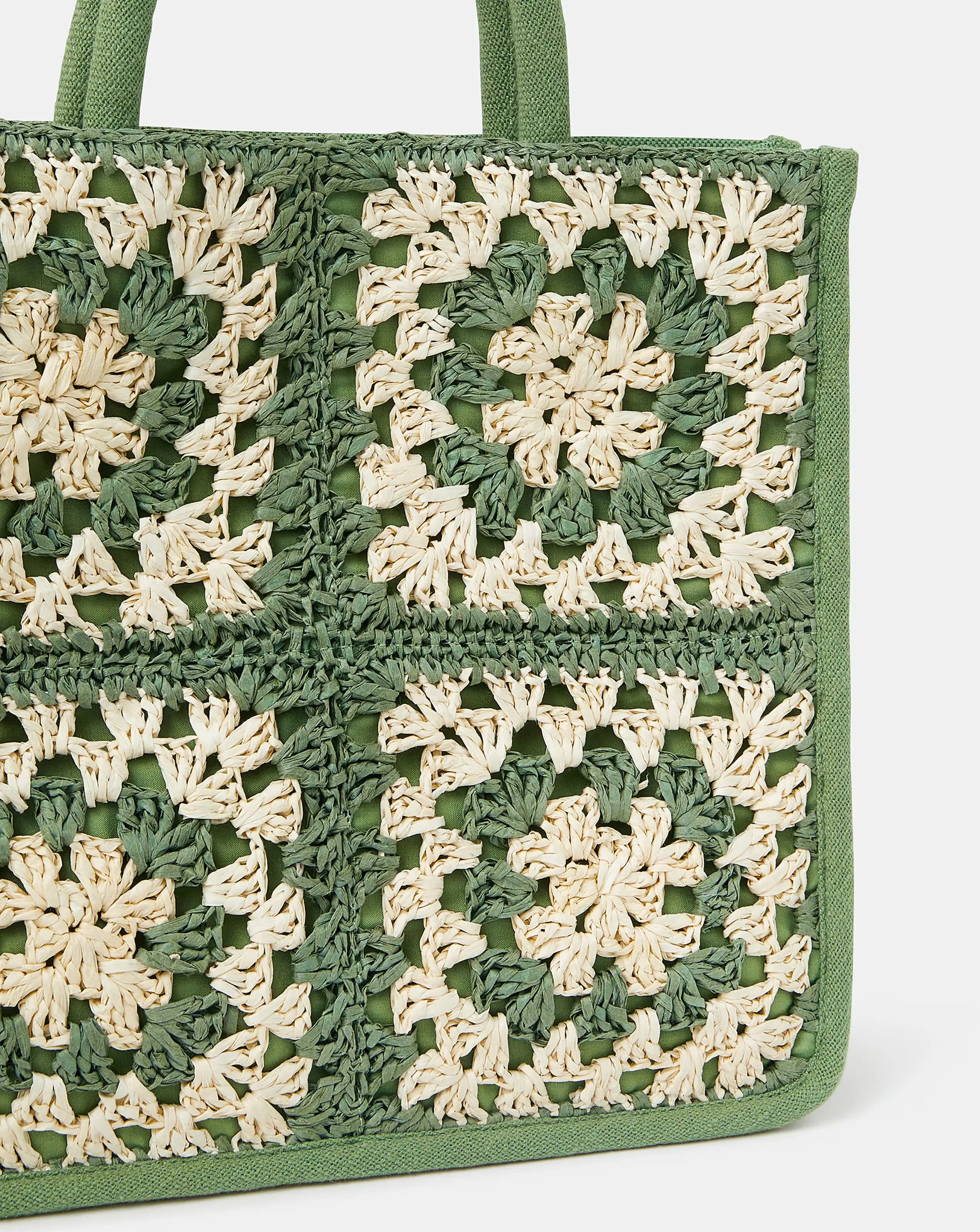Accessorize Crochet Raffia Handbag 4 Accessorize Crochet Raffia Handbag