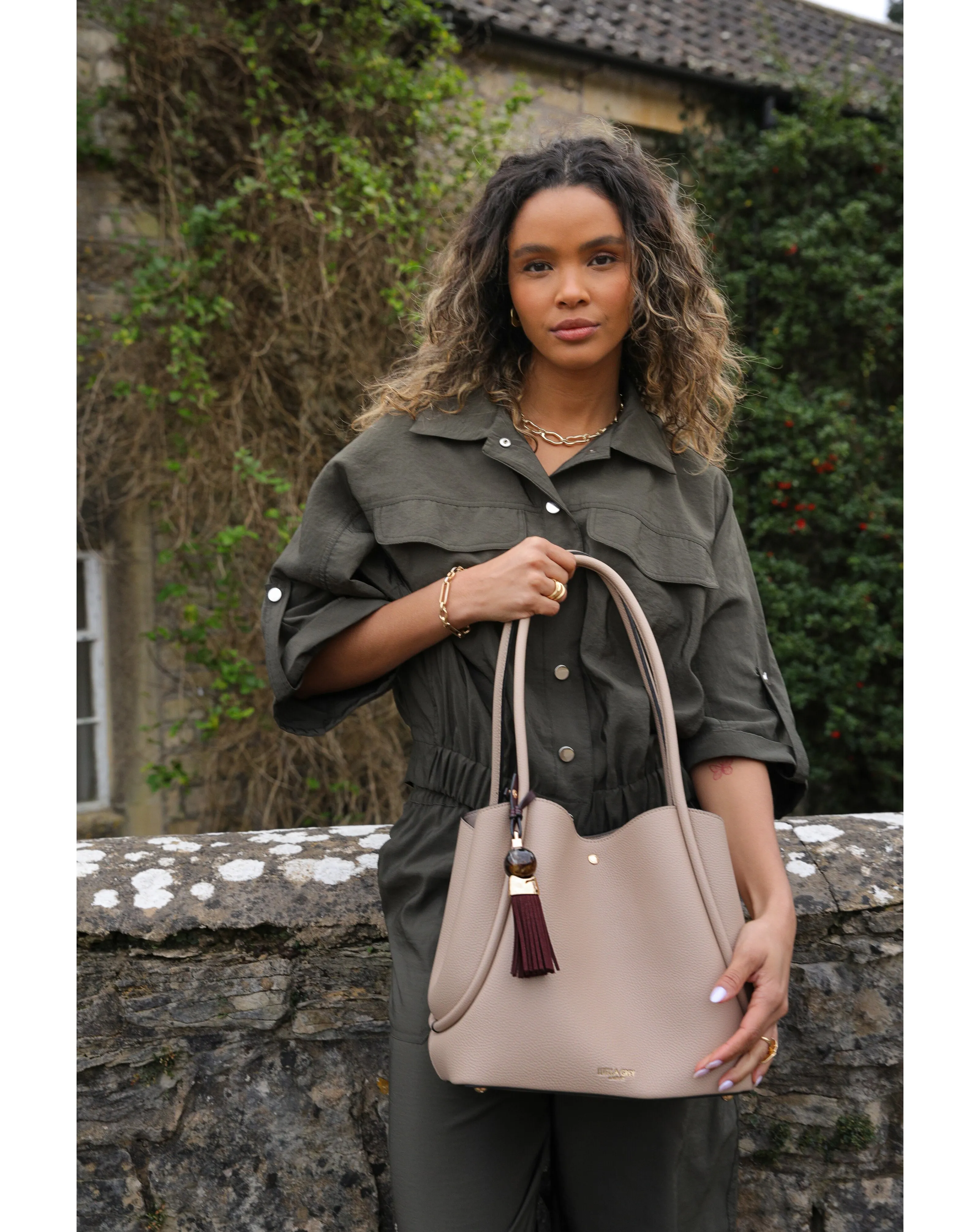 Luella Grey Floella Mushroom Tote 2 Luella Grey Floella Mushroom Tote