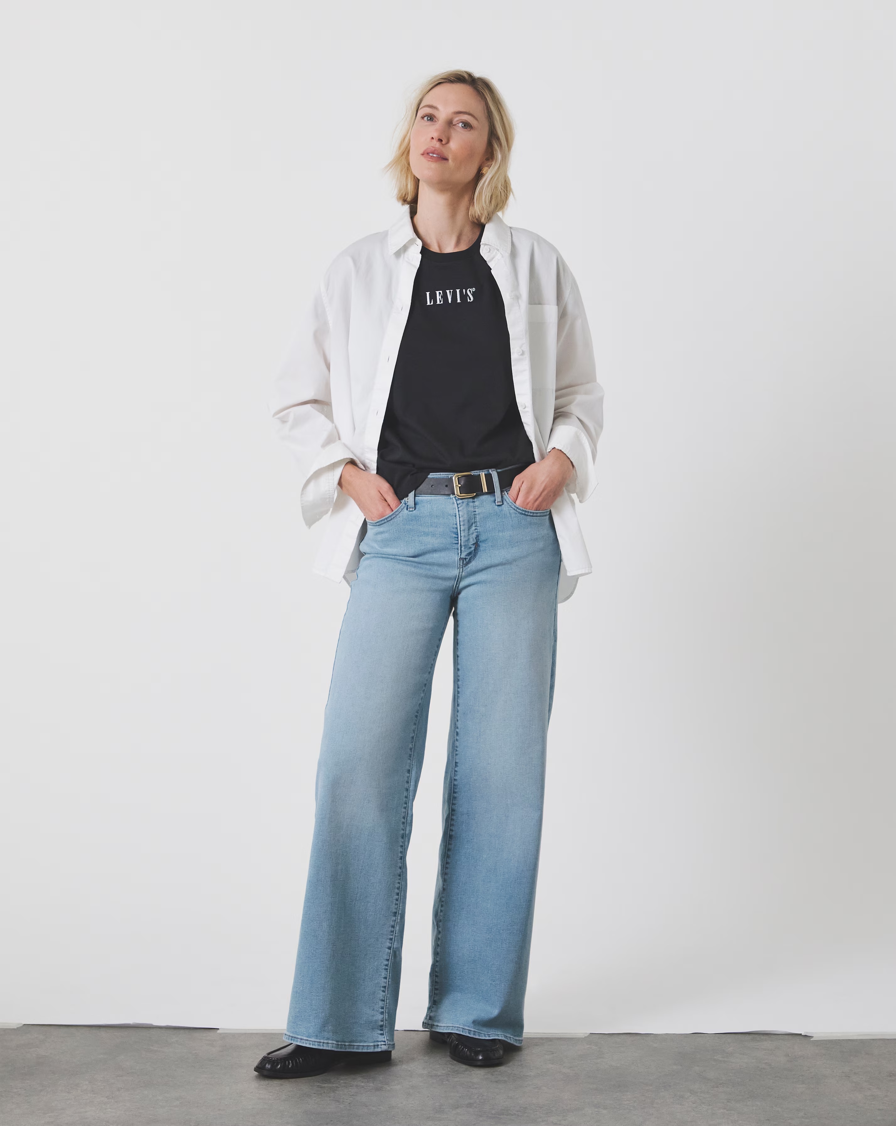Levi's Shaping Wide Jeans