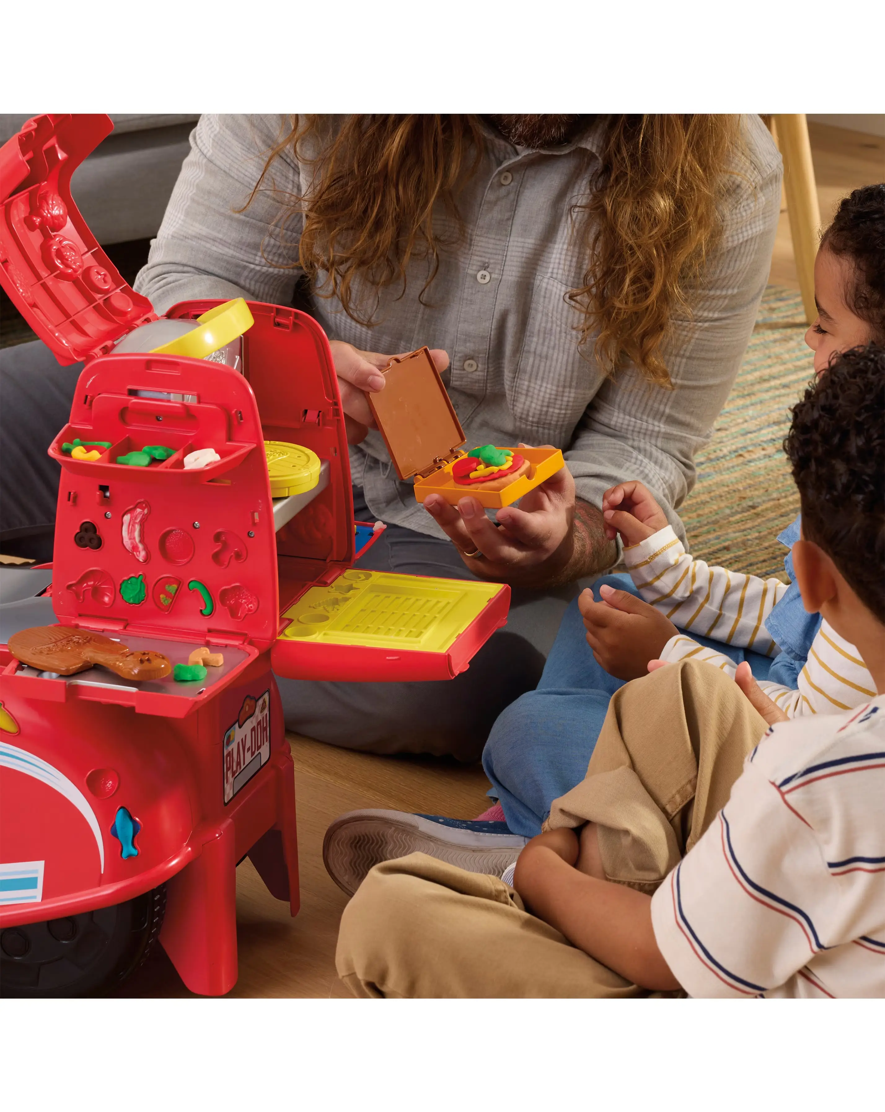 Play-Doh Pizza Delivery Kids Scooter Playset 6 Play-Doh Pizza Delivery Kids Scooter Playset
