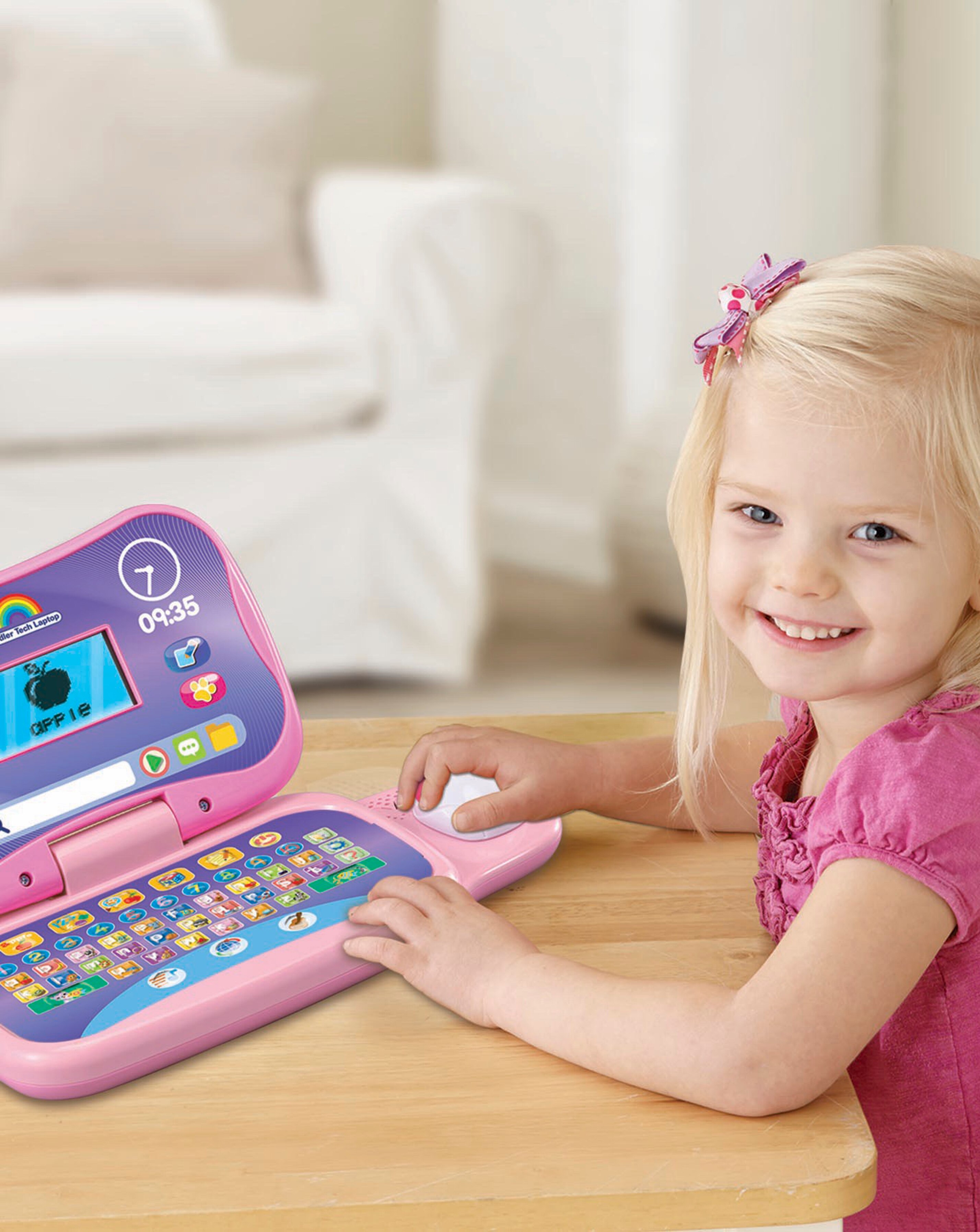 Vtech Toddler Tech Laptop Pink 2 Vtech Toddler Tech Laptop Pink
