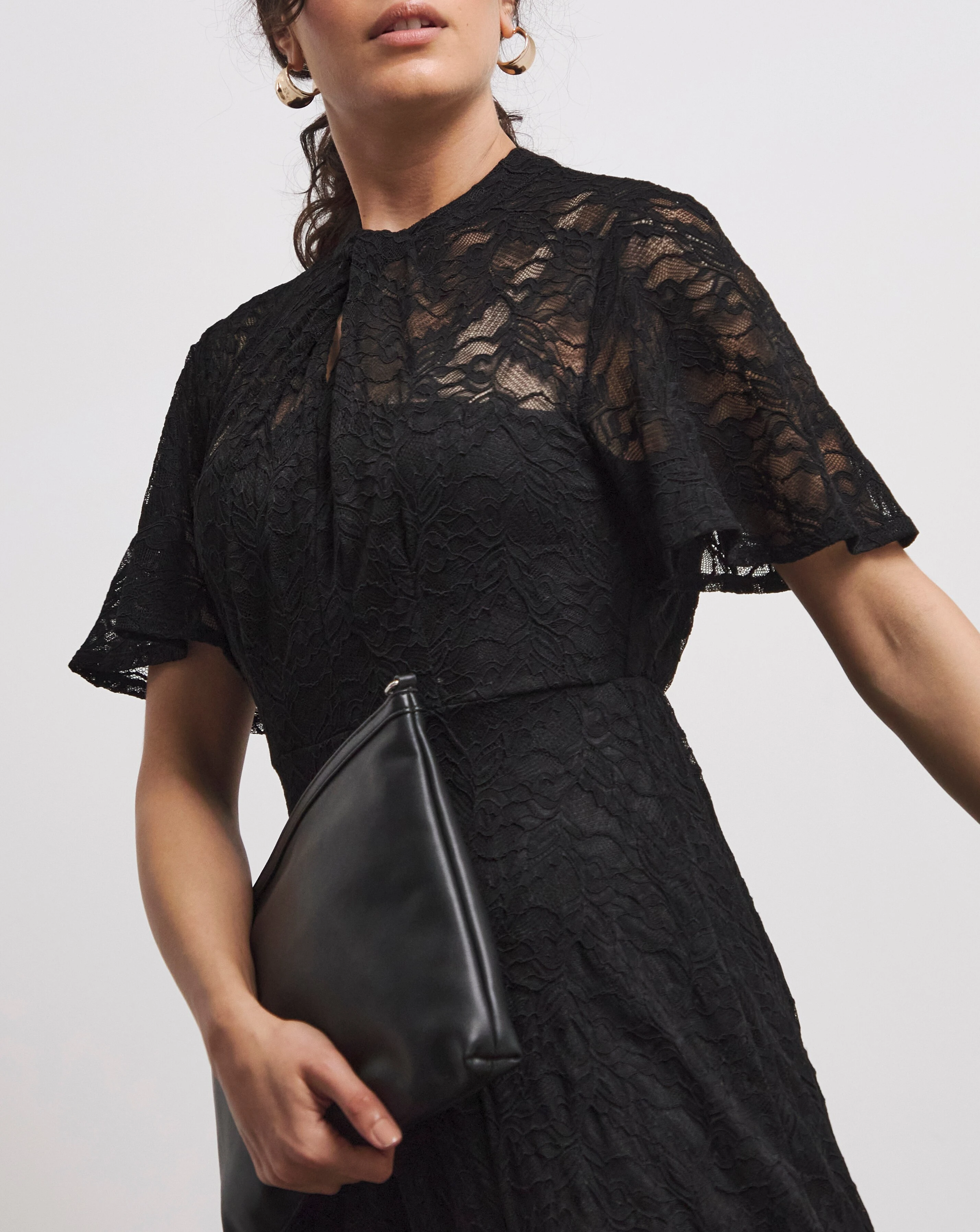 Joanna Hope Lace Midi Dress 4 Joanna Hope Lace Midi Dress