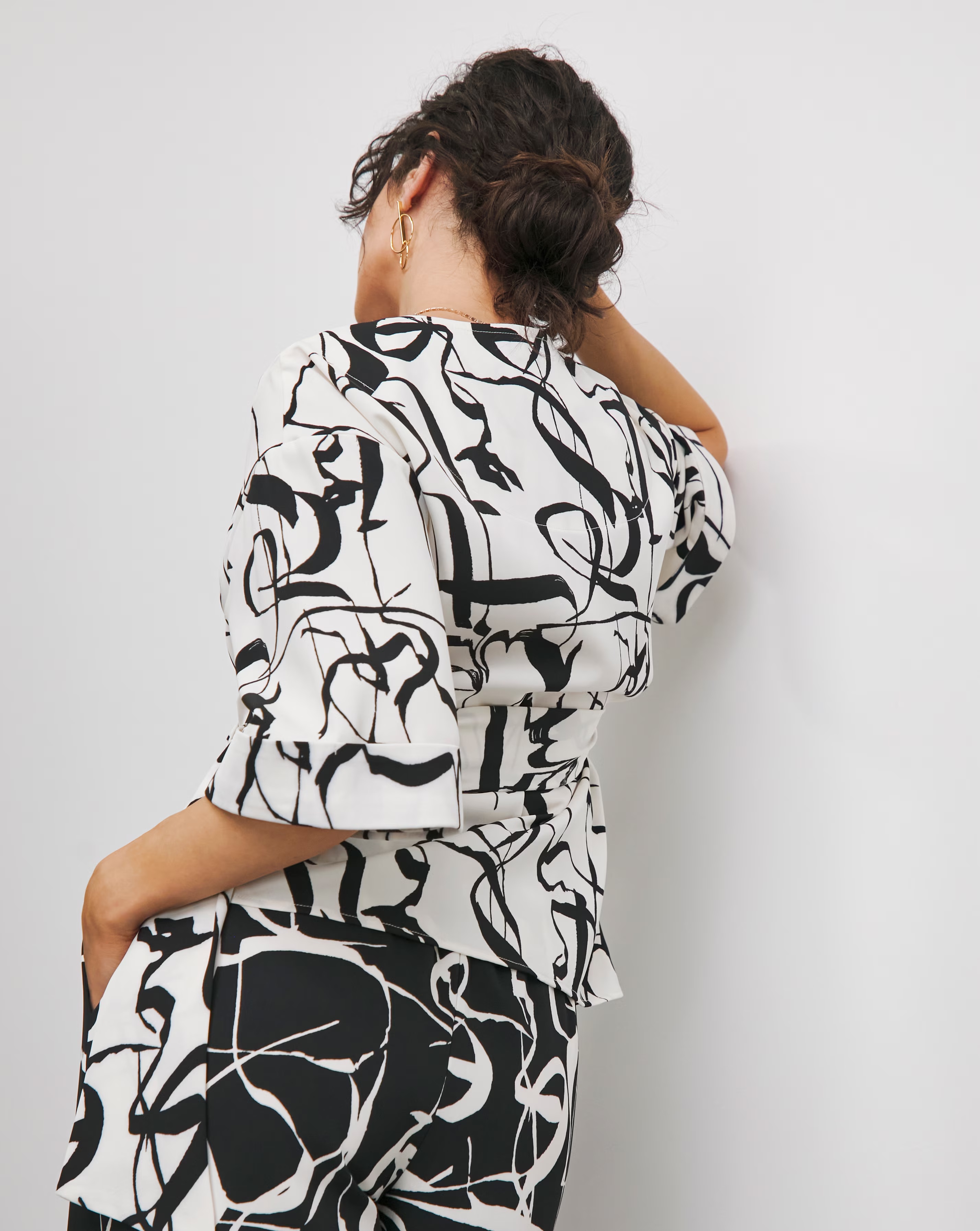 Joanna Hope Wrap Blouse 5 Joanna Hope Wrap Blouse