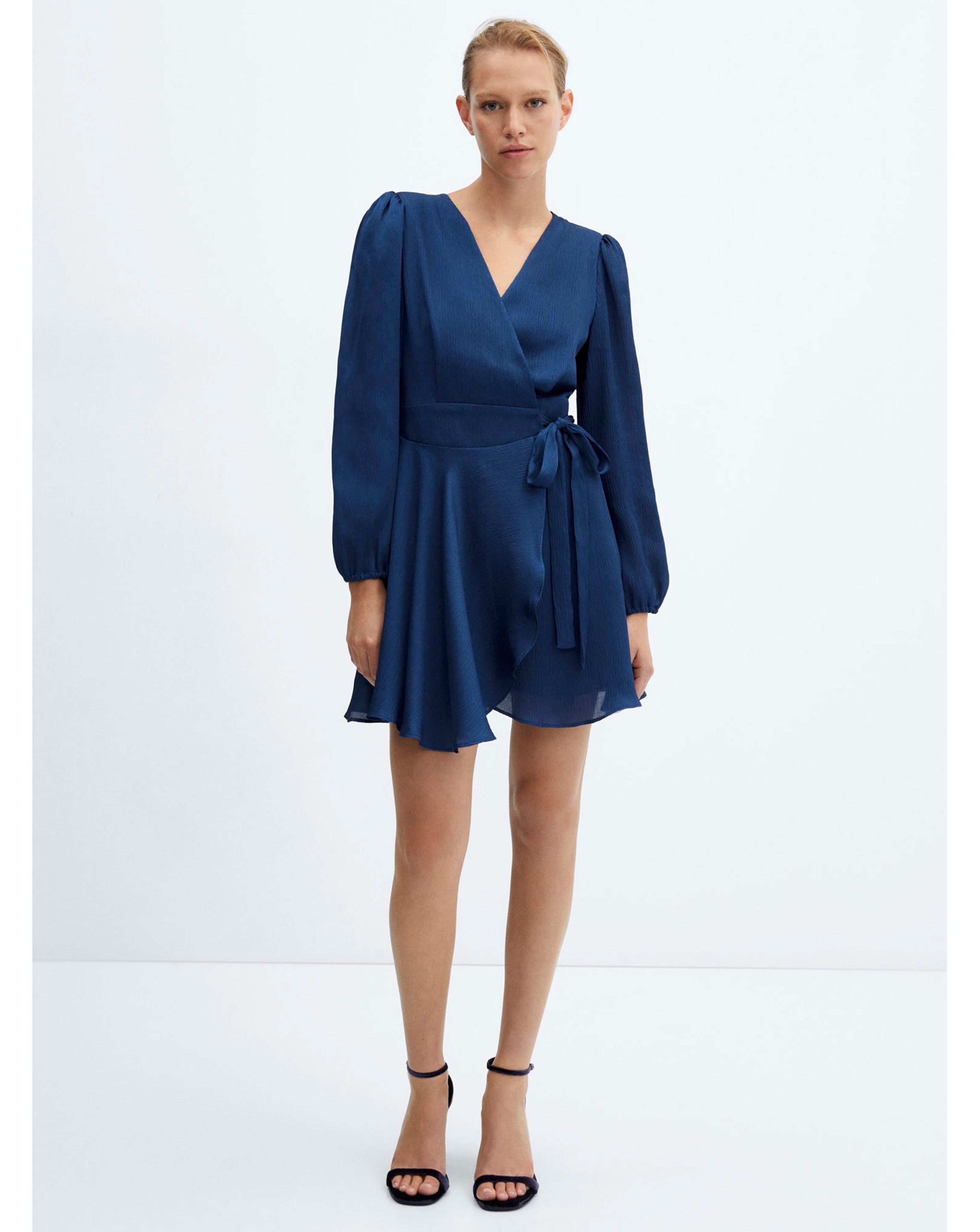 Mango Flowy Wrap Dress 3 Mango Flowy Wrap Dress