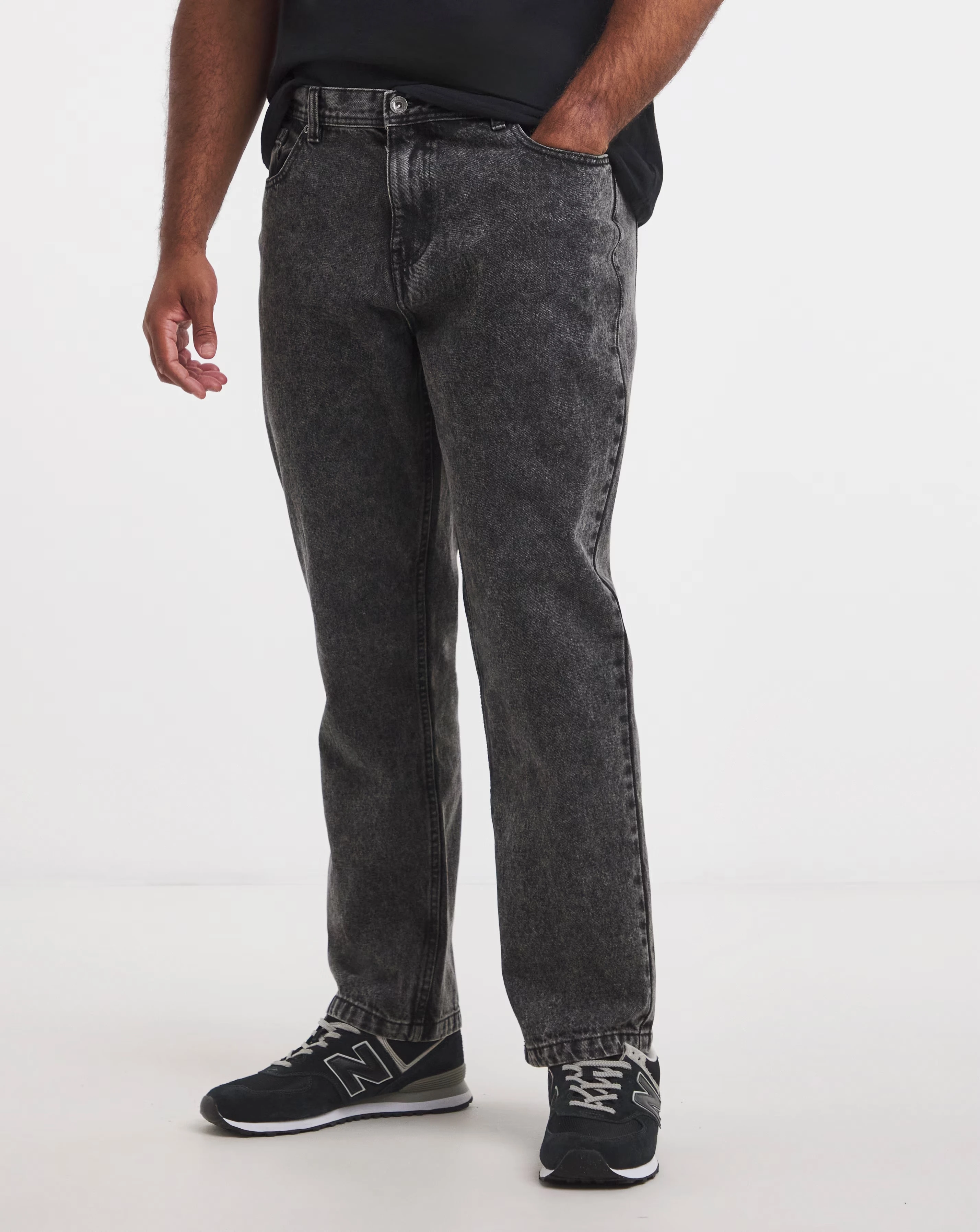 100% Cotton Straight Fit Jean