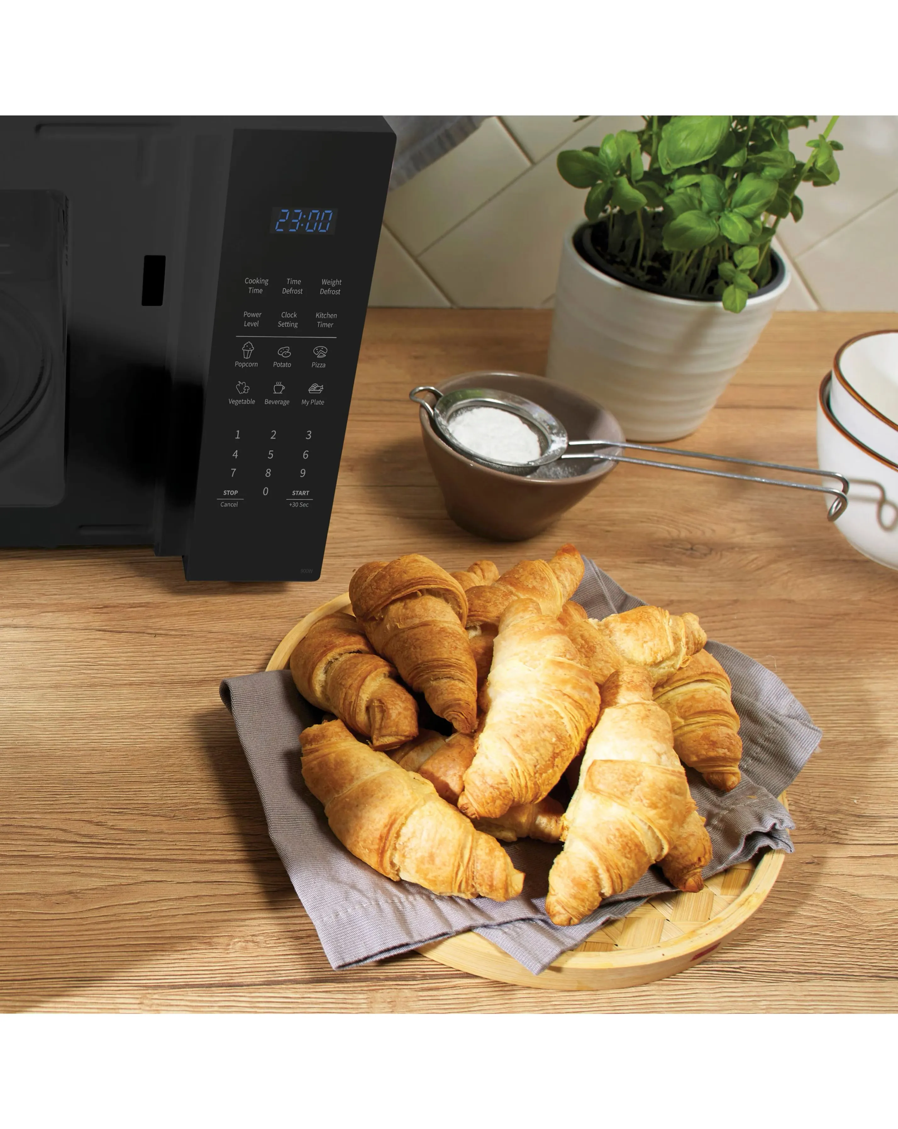 Hiense H23MOBS5HUK Black Microwave 23L 3 Hiense H23MOBS5HUK Black Microwave 23L