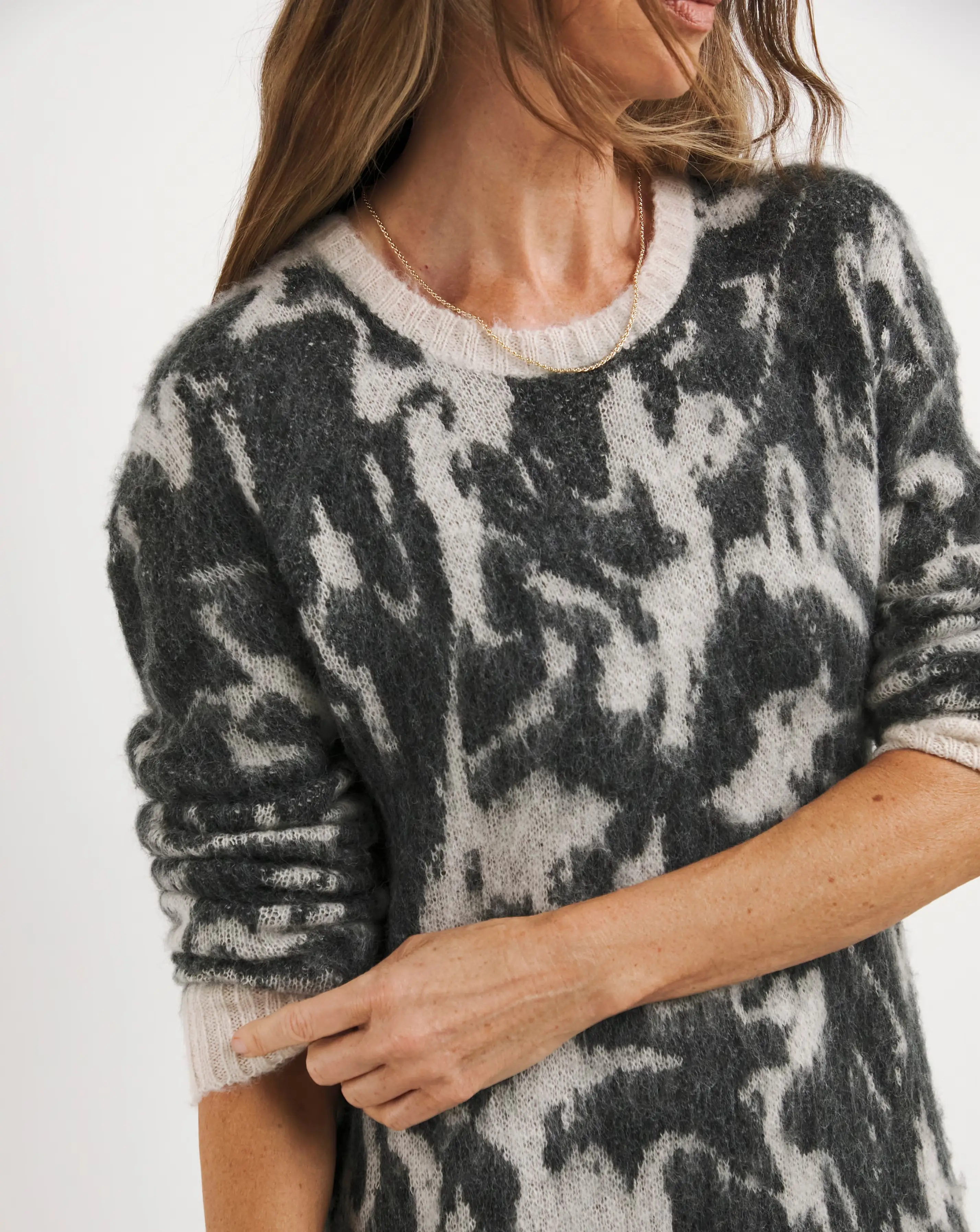 Religion Brushed Yarn Reverse Dress 3 Religion Brushed Yarn Reverse Dress