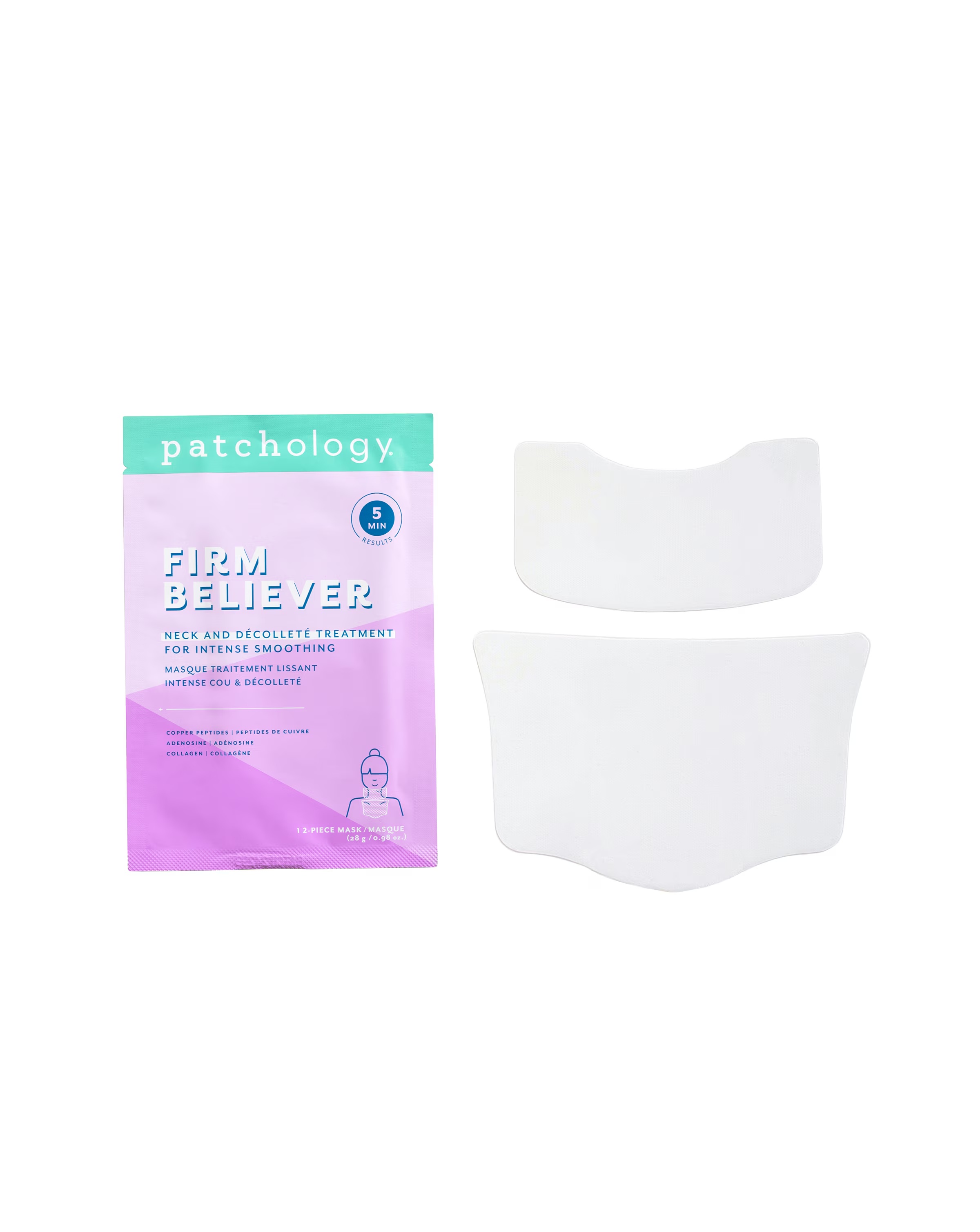 Patchology Firm Believer Neck & Dccollete Treatment for Intense Smoothing 1 Patchology Firm Believer Neck & Dccollete Treatment for Intense Smoothing