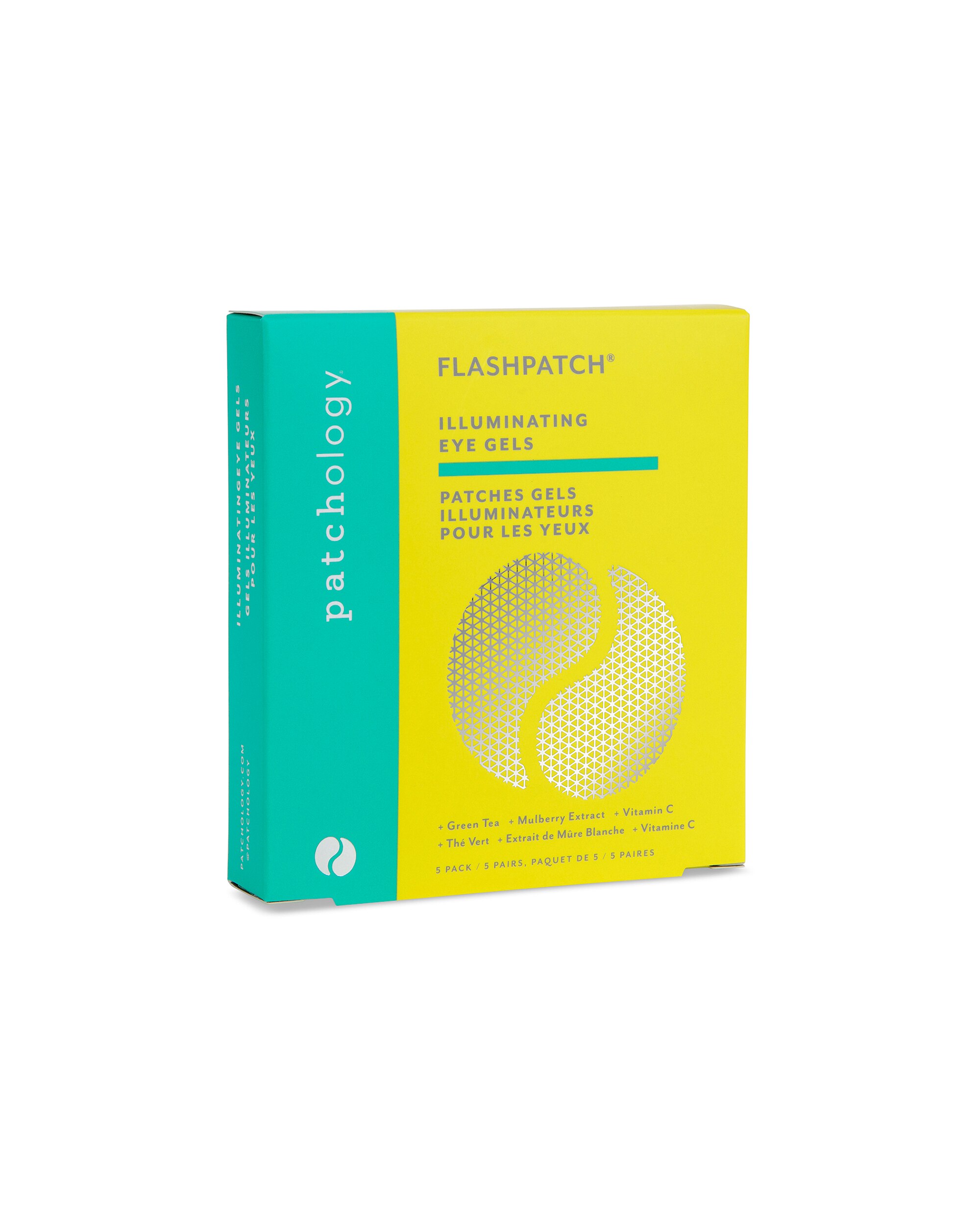 Patchology FlashPatch Illuminating Eye Gels - 5 Pairs/Box 4 Patchology FlashPatch Illuminating Eye Gels - 5 Pairs/Box