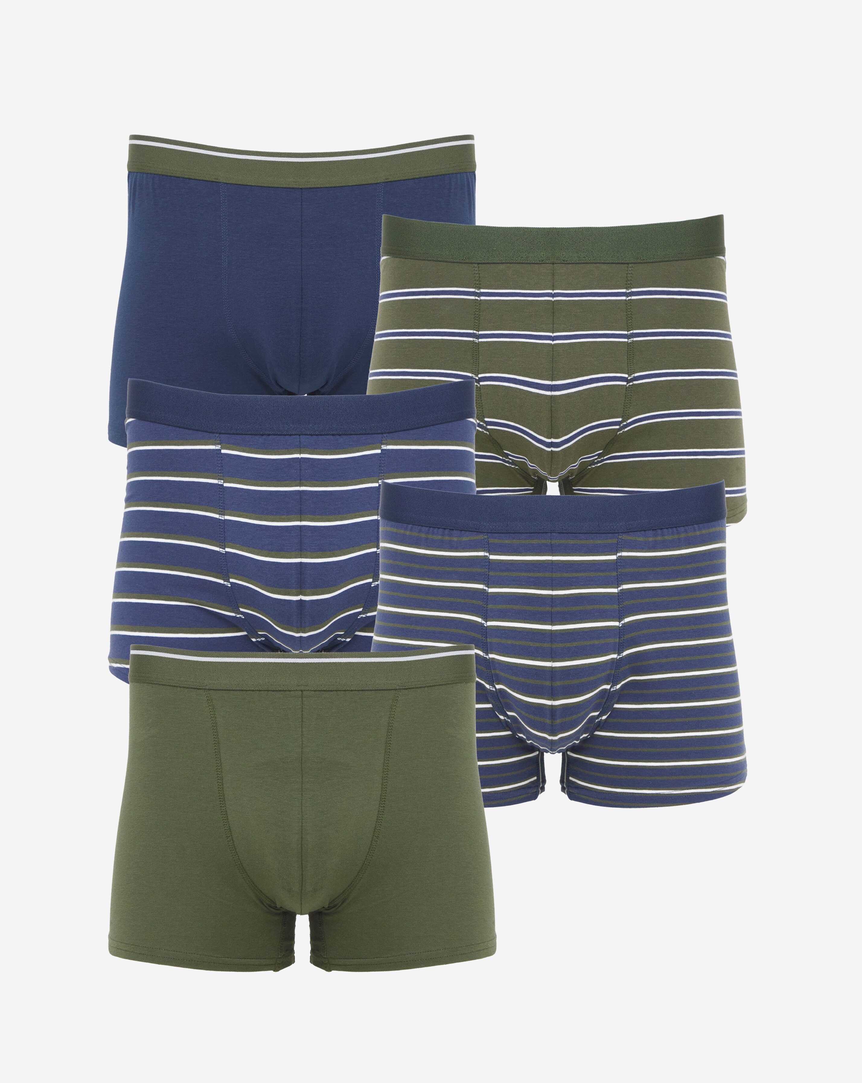 5 Pack Stripe Hipsters 1 5 Pack Stripe Hipsters