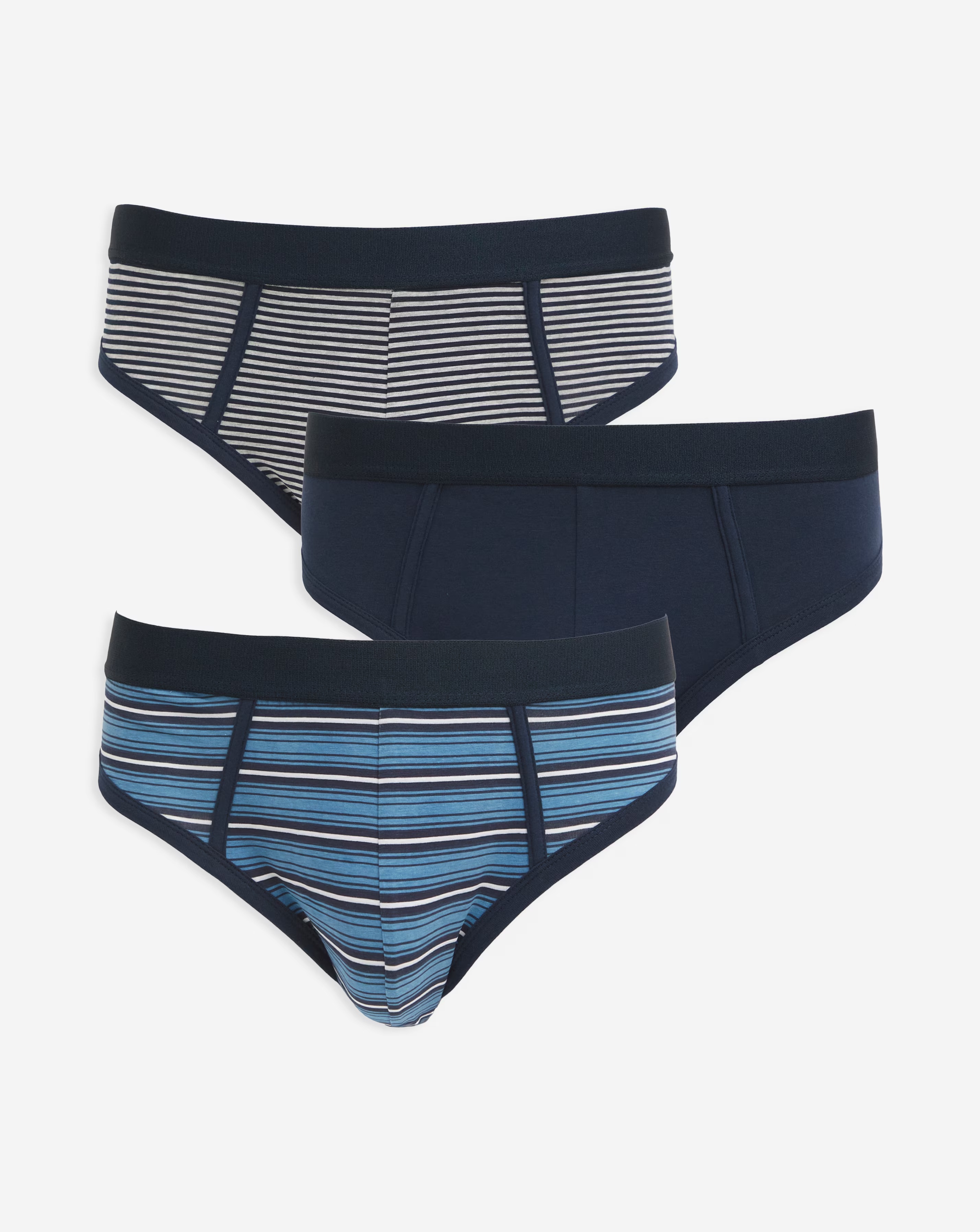 3 Pack Stripe Brief 1 3 Pack Stripe Brief