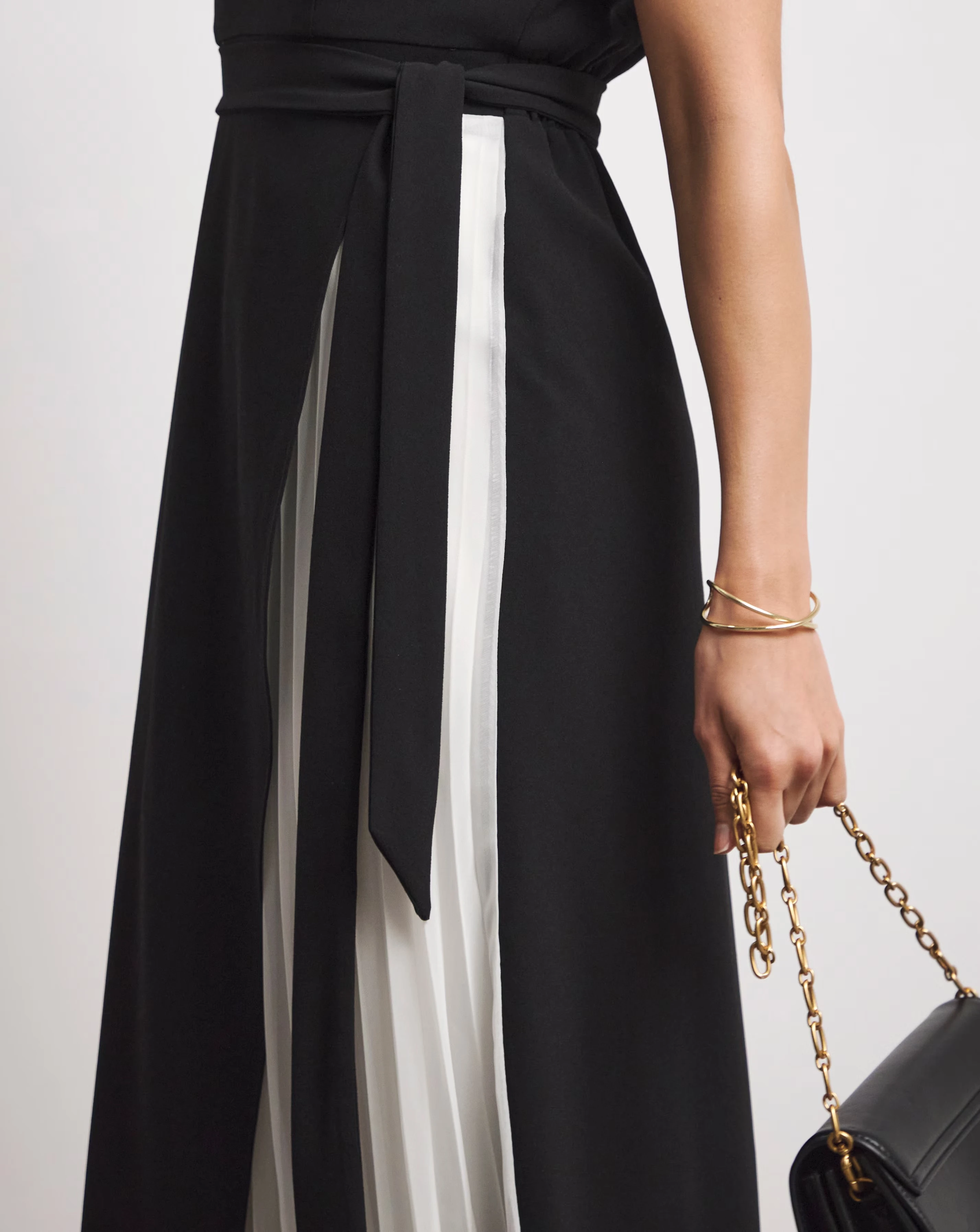 Joanna Hope Dress With Pleated Panel 2 Joanna Hope Dress With Pleated Panel