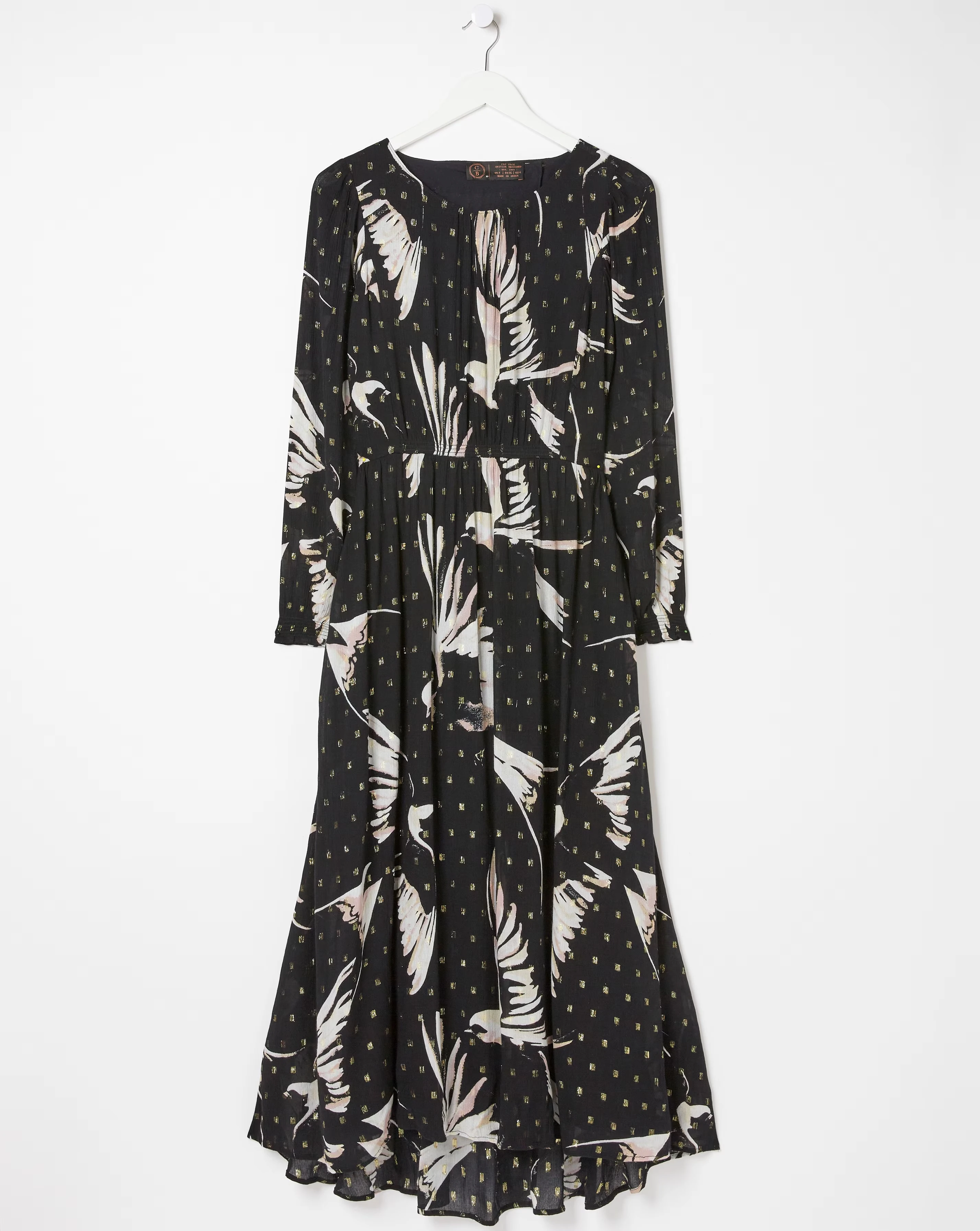 FatFace Edale Metalic Dress 2 FatFace Edale Metalic Dress