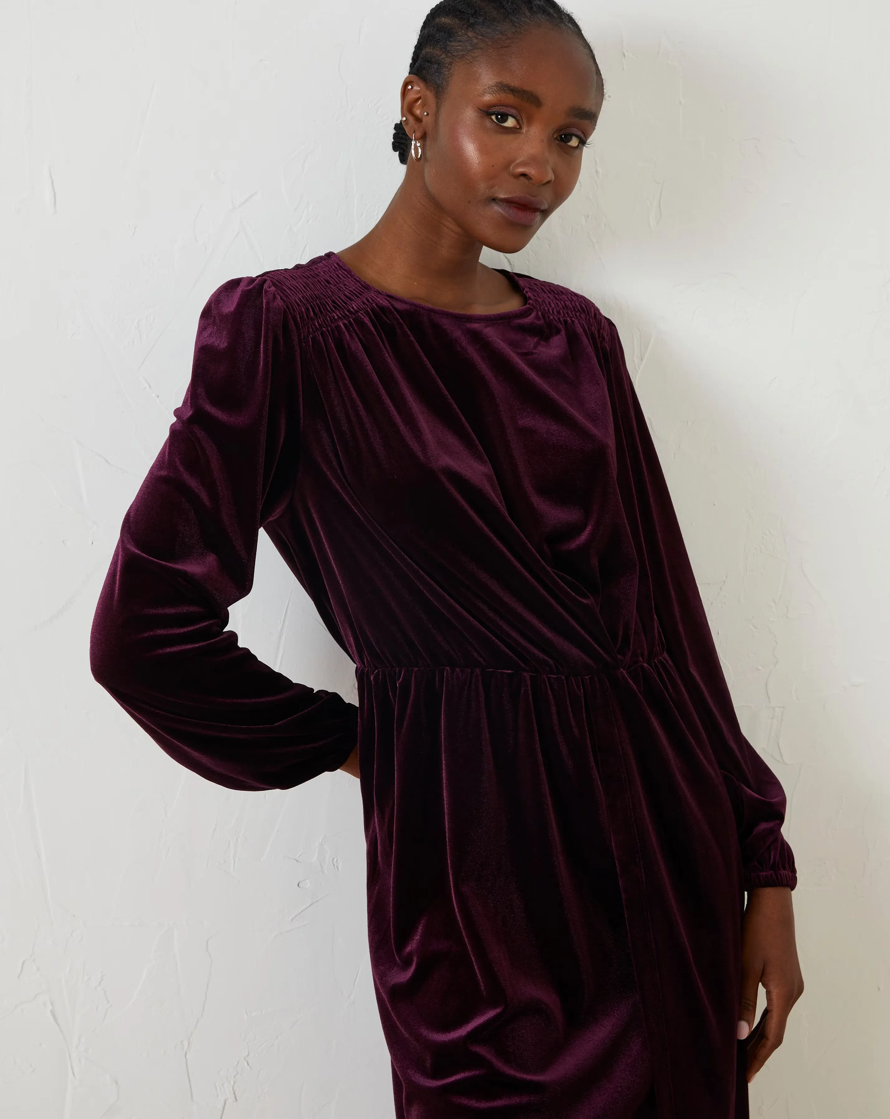 FatFace Annie Velvet Dress 1 FatFace Annie Velvet Dress