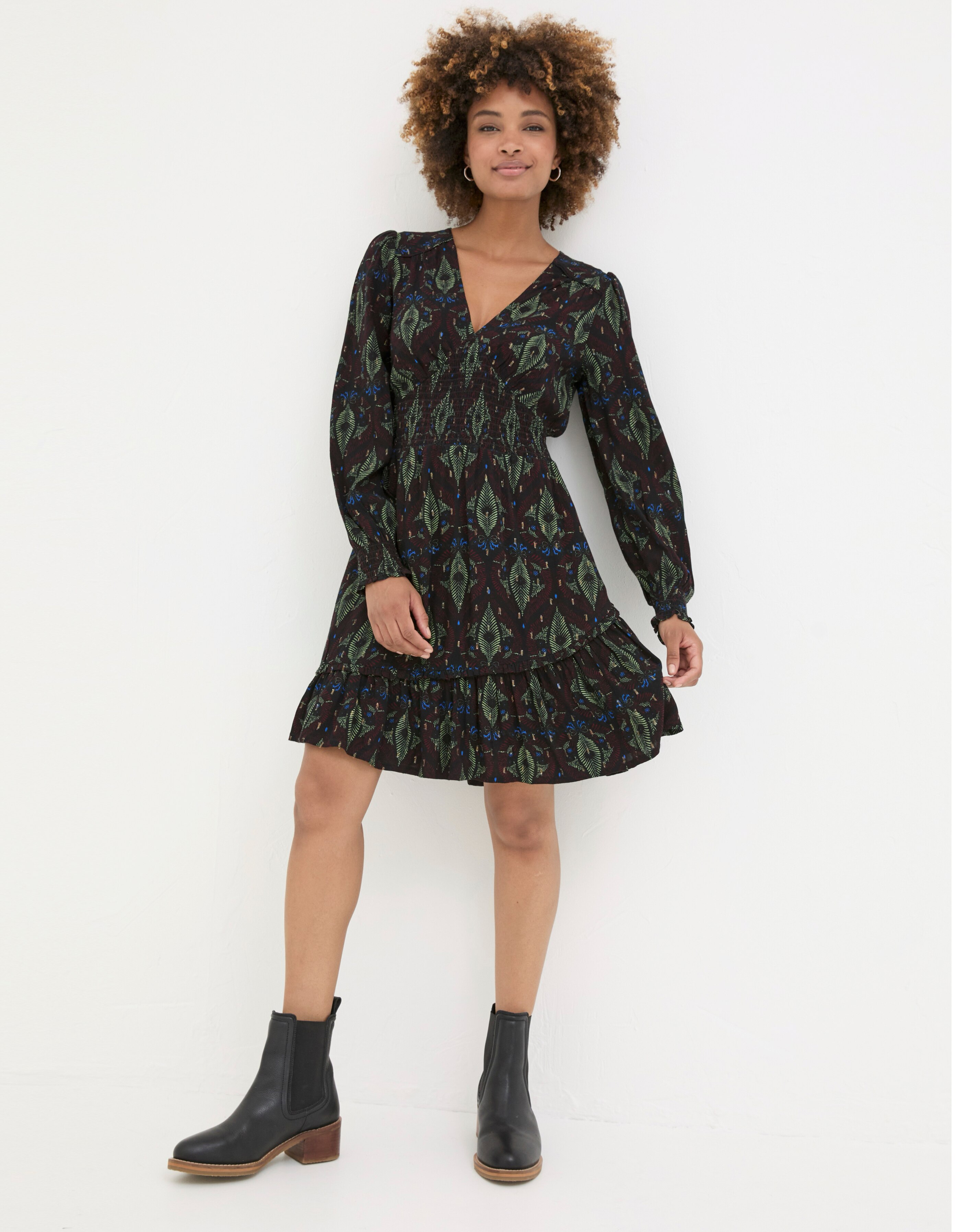 Fatface Farah Foil Dress 1 Fatface Farah Foil Dress
