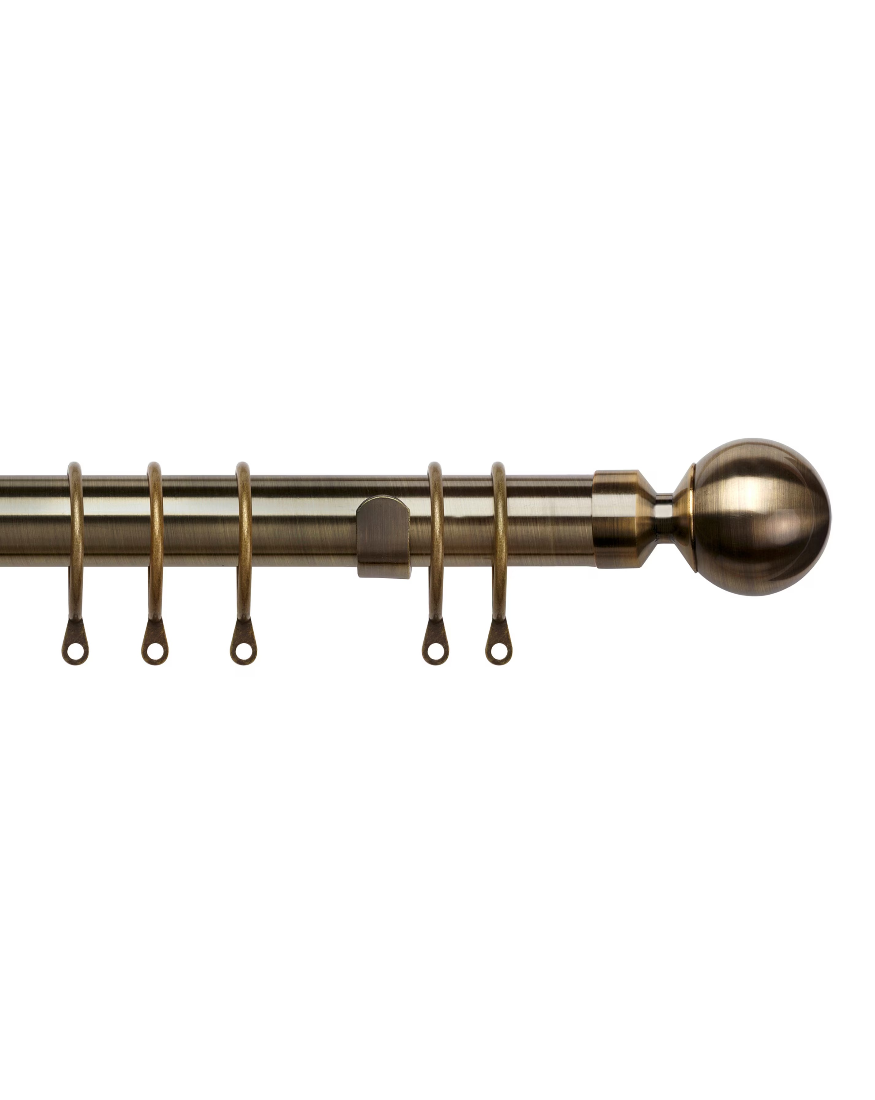 25-28mm Ball Extendable Curtain Pole Set