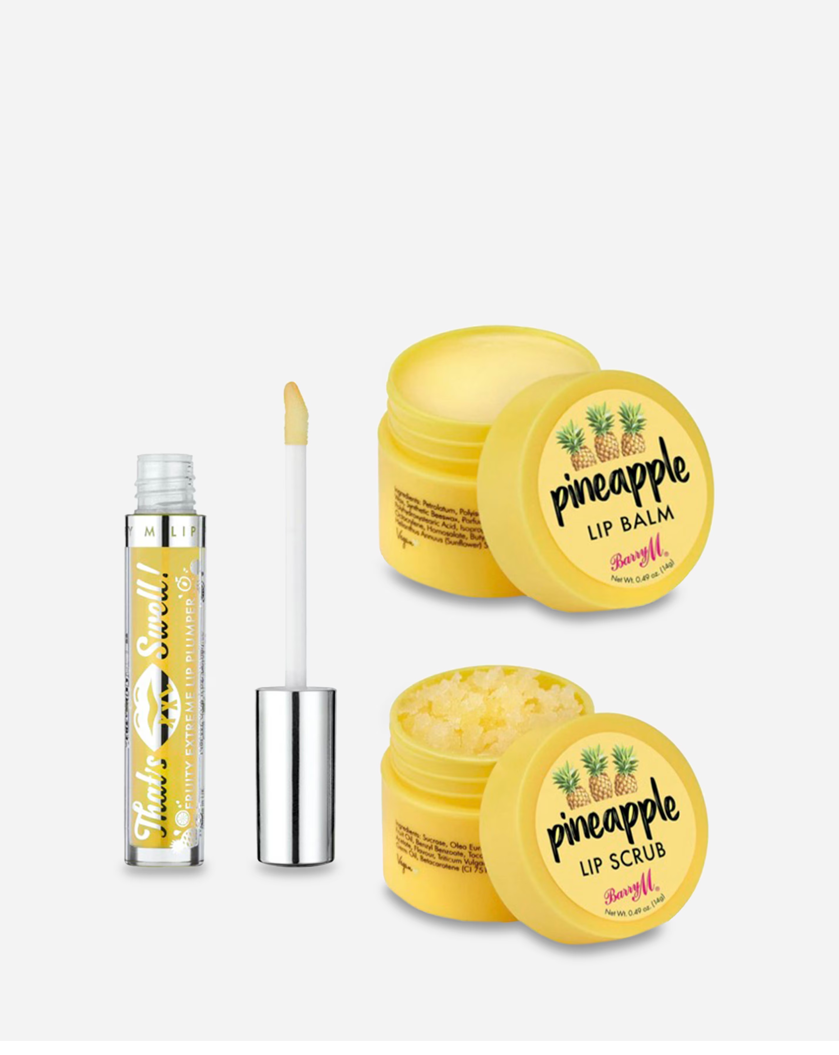 Barry M Pineapple Lip Bundle
