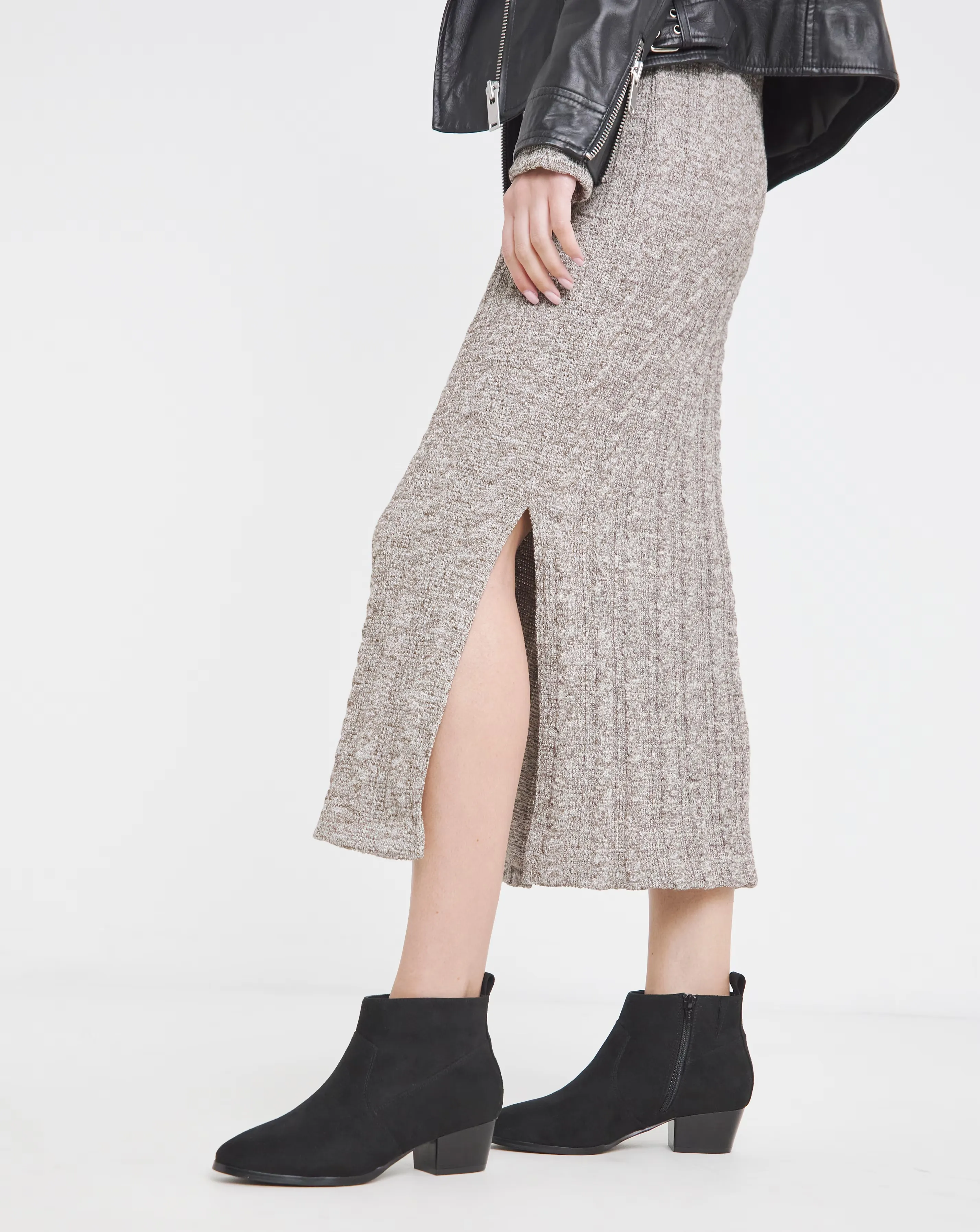 Ophelia Low Block Heel Ankle Western Boot - Extra Wide Fit (EEE)