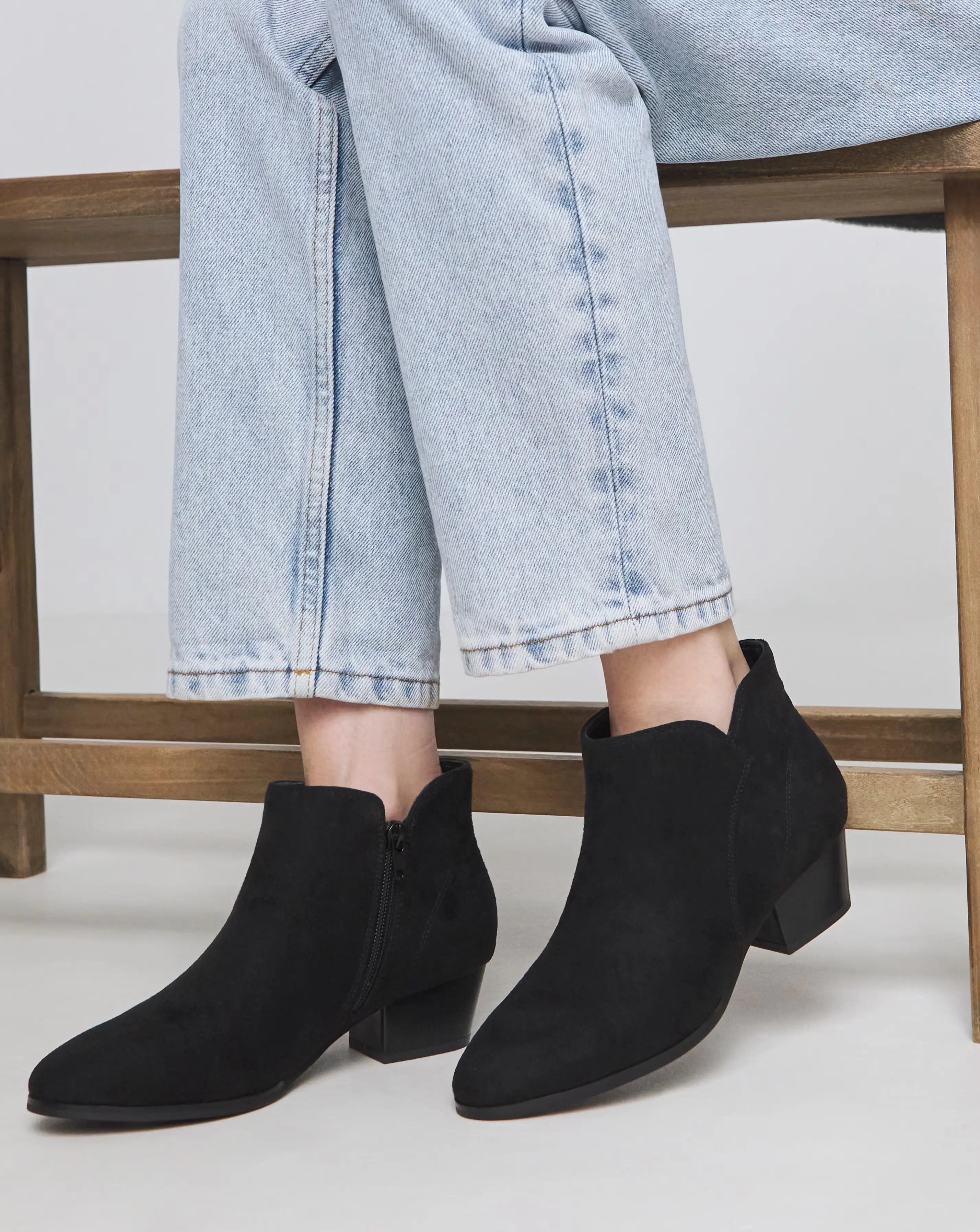 Meredith Ankle Western Boot Wide E Fit 1 Meredith Ankle Western Boot Wide E Fit