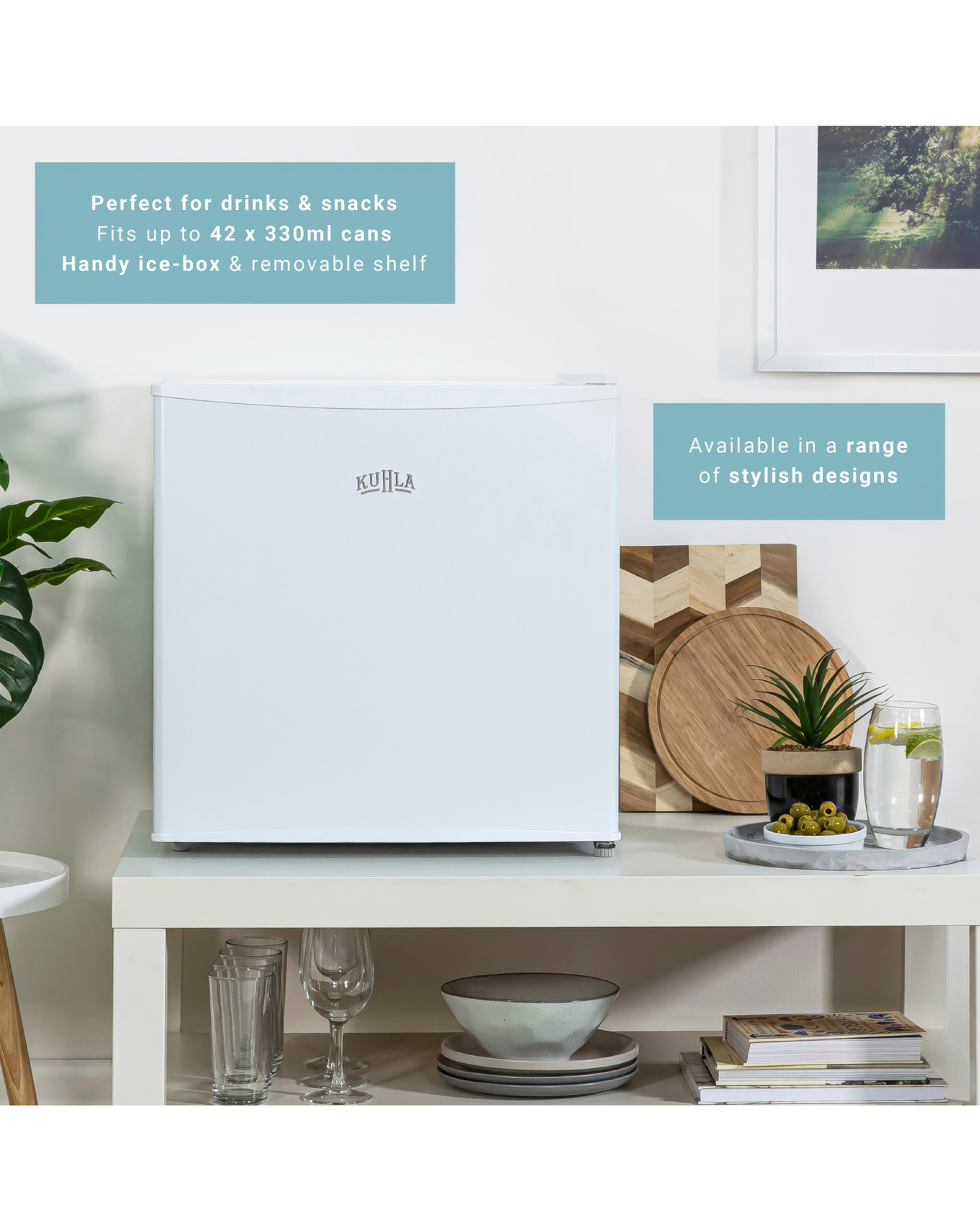 Kuhla KTTF0E4W White Table Top Fridge 5 Kuhla KTTF0E4W White Table Top Fridge