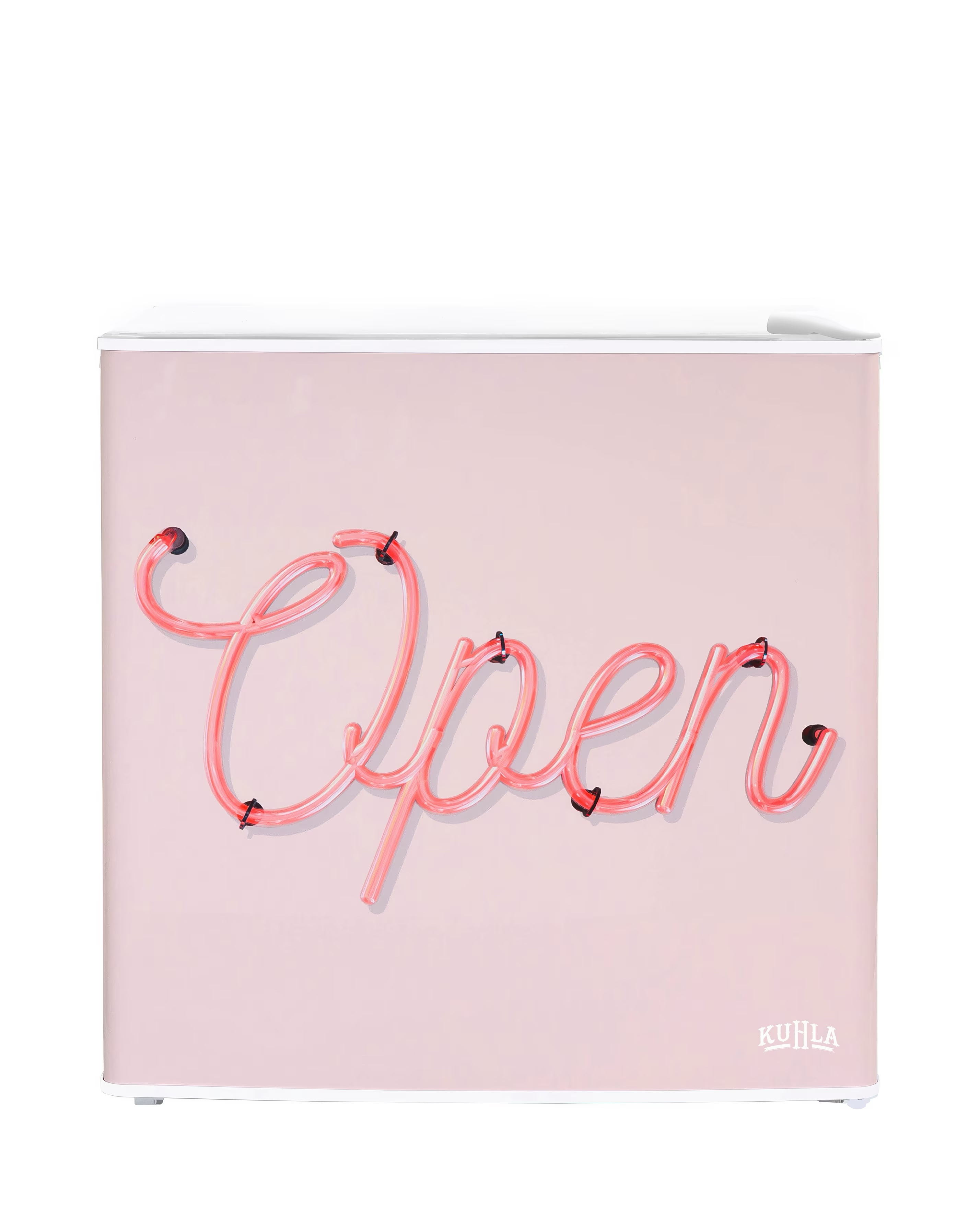 Kuhla KTTF0E6W-1025 Pink Design Table Top Mini Fridge 1 Kuhla KTTF0E6W-1025 Pink Design Table Top Mini Fridge