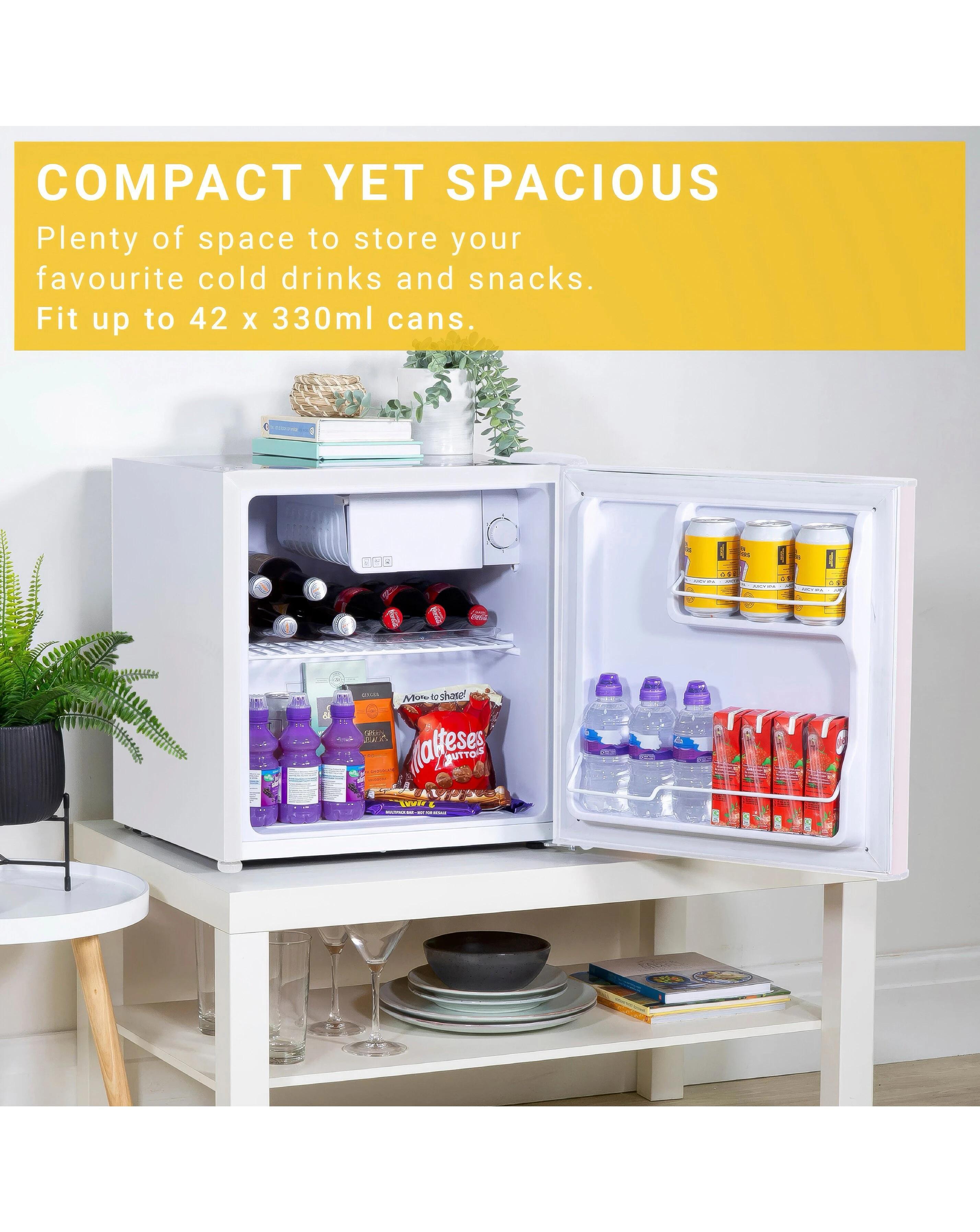 Kuhla KTTF0E6W-1025 Pink Design Table Top Mini Fridge 7 Kuhla KTTF0E6W-1025 Pink Design Table Top Mini Fridge